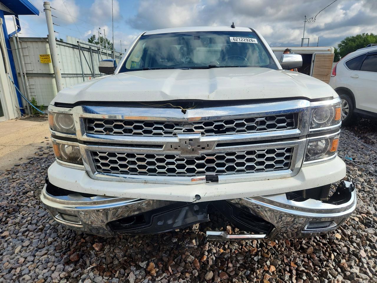 2014 Chevrolet Silverado K1500 Ltz Белый vin: 1GCVKSEC6EZ191733