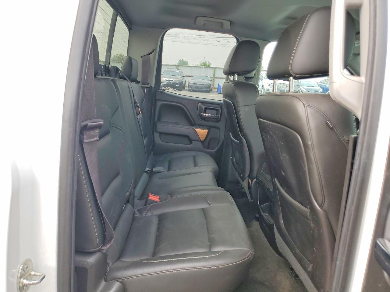 2014 Chevrolet Silverado K1500 Ltz White vin: 1GCVKSEC6EZ416233