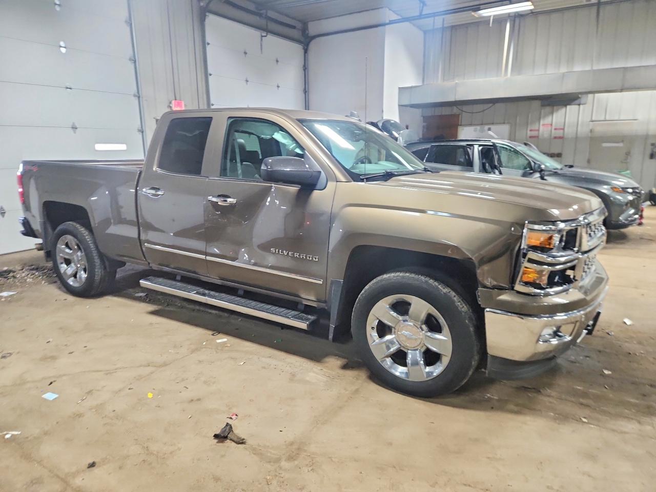 2015 Chevrolet Silverado K1500 Ltz Gray vin: 1GCVKSEC6FZ188445