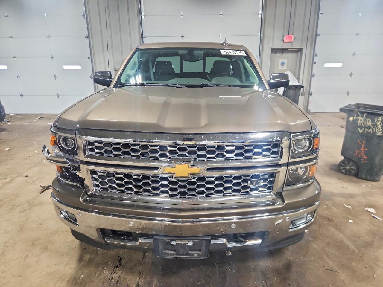 2015 Chevrolet Silverado K1500 Ltz Gray vin: 1GCVKSEC6FZ188445