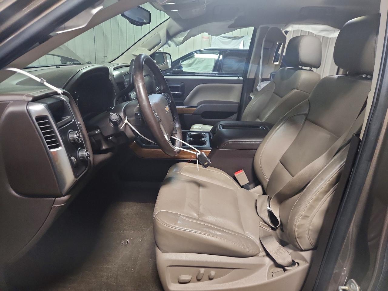 2015 Chevrolet Silverado K1500 Ltz Gray vin: 1GCVKSEC6FZ188445