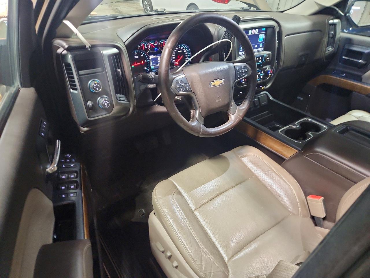 2015 Chevrolet Silverado K1500 Ltz Gray vin: 1GCVKSEC6FZ188445