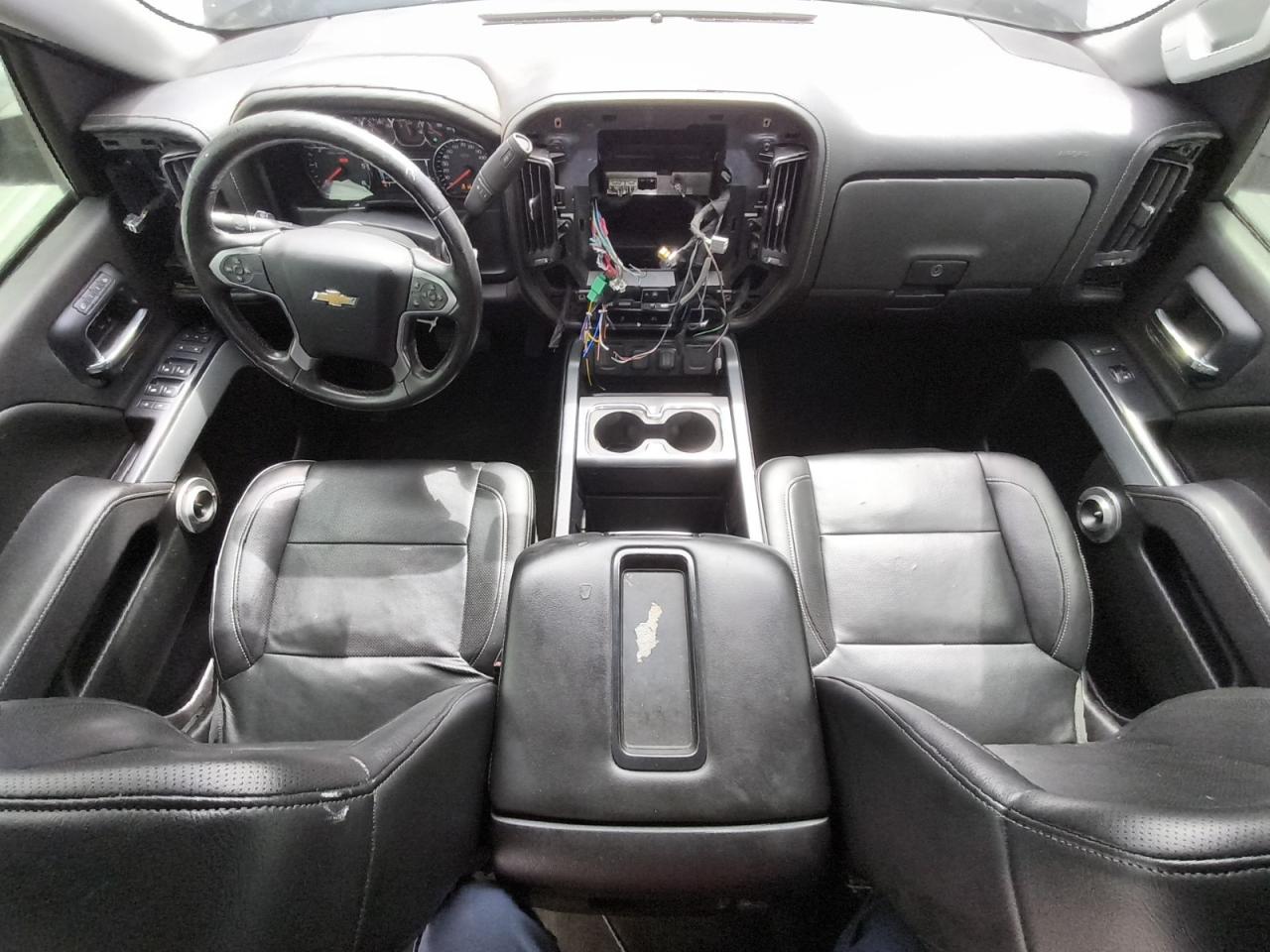 2014 Chevrolet Silverado K1500 Ltz Charcoal vin: 1GCVKSEC7EZ124493 Damage: Climate Control Panel, Missing, Replacement Required