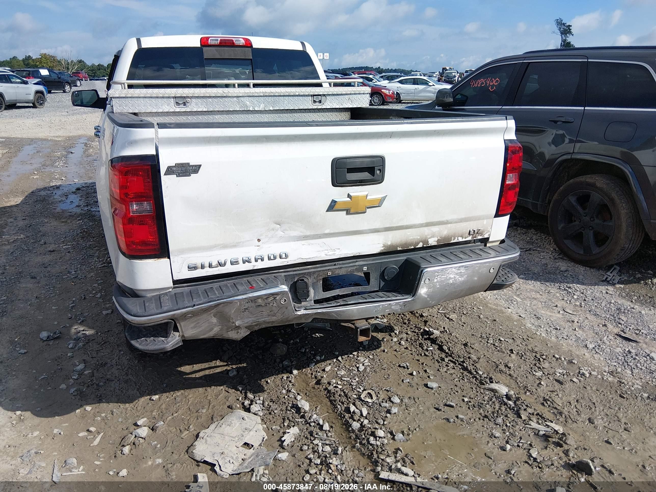 2014 Chevrolet Silverado 1500 Ltz Белый vin: 1GCVKSEC7EZ141679