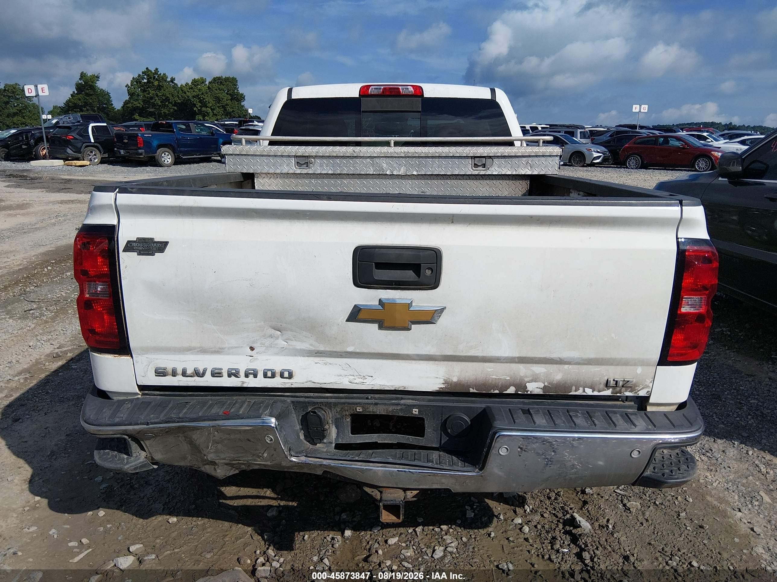 2014 Chevrolet Silverado 1500 Ltz Белый vin: 1GCVKSEC7EZ141679
