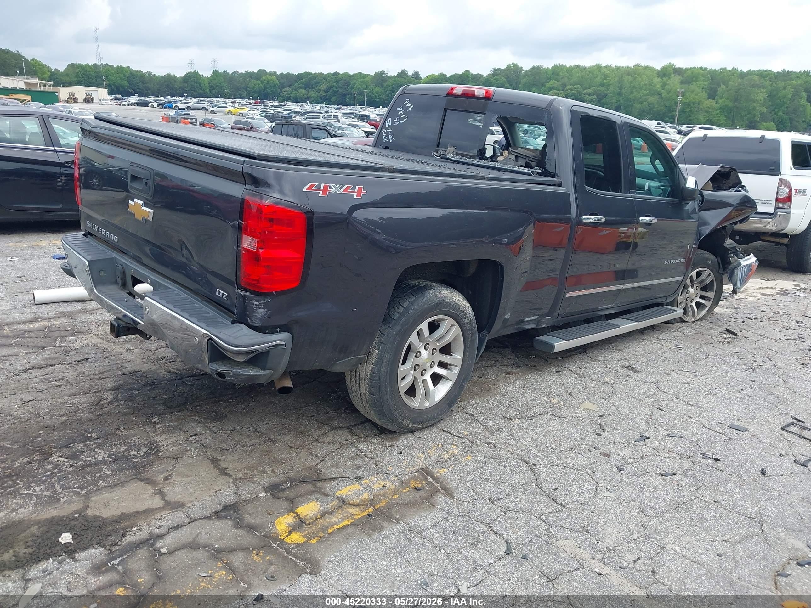 2014 Chevrolet Silverado 1500 1lz Gray vin: 1GCVKSEC7EZ358813