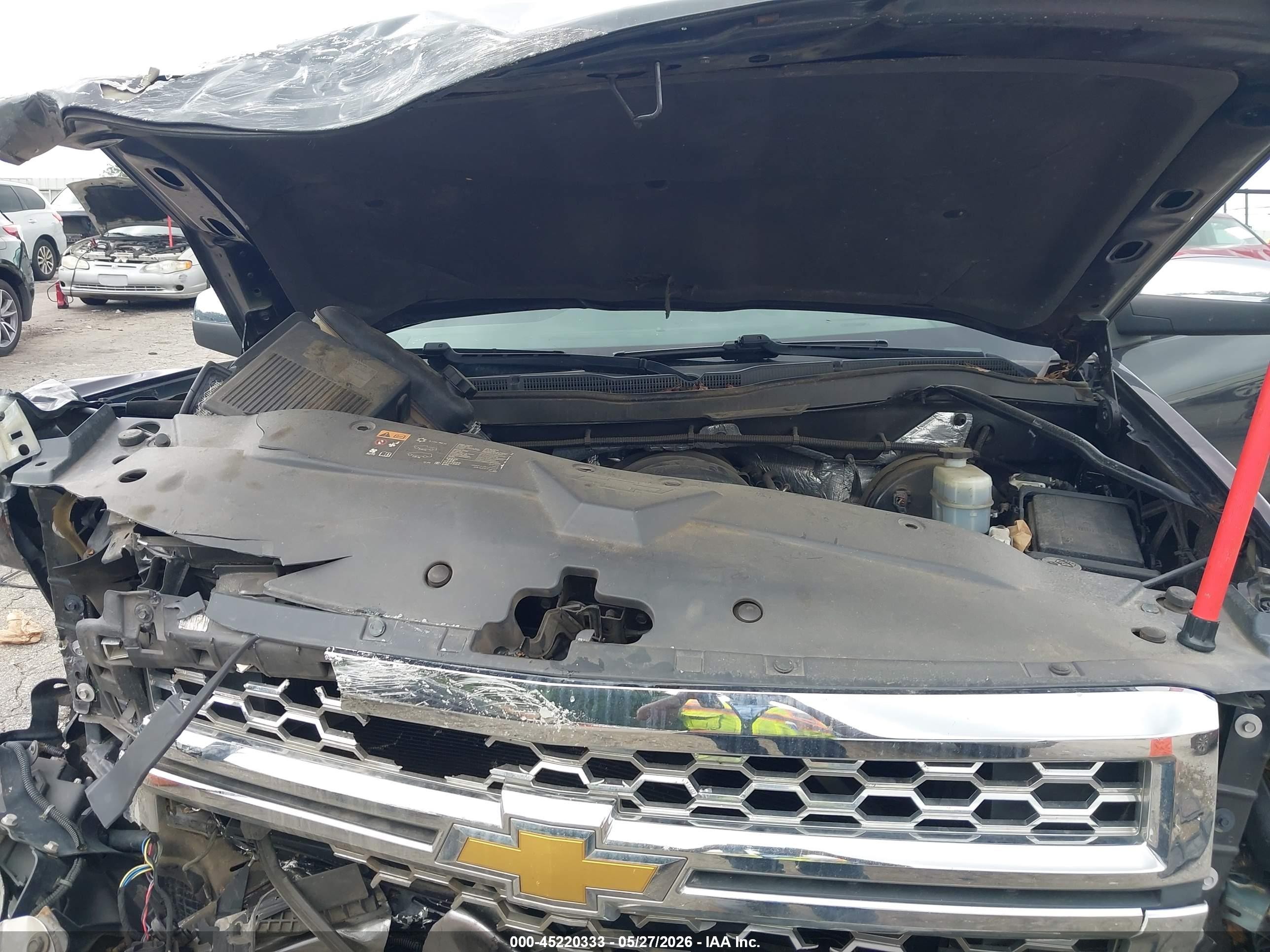 2014 Chevrolet Silverado 1500 1lz Gray vin: 1GCVKSEC7EZ358813