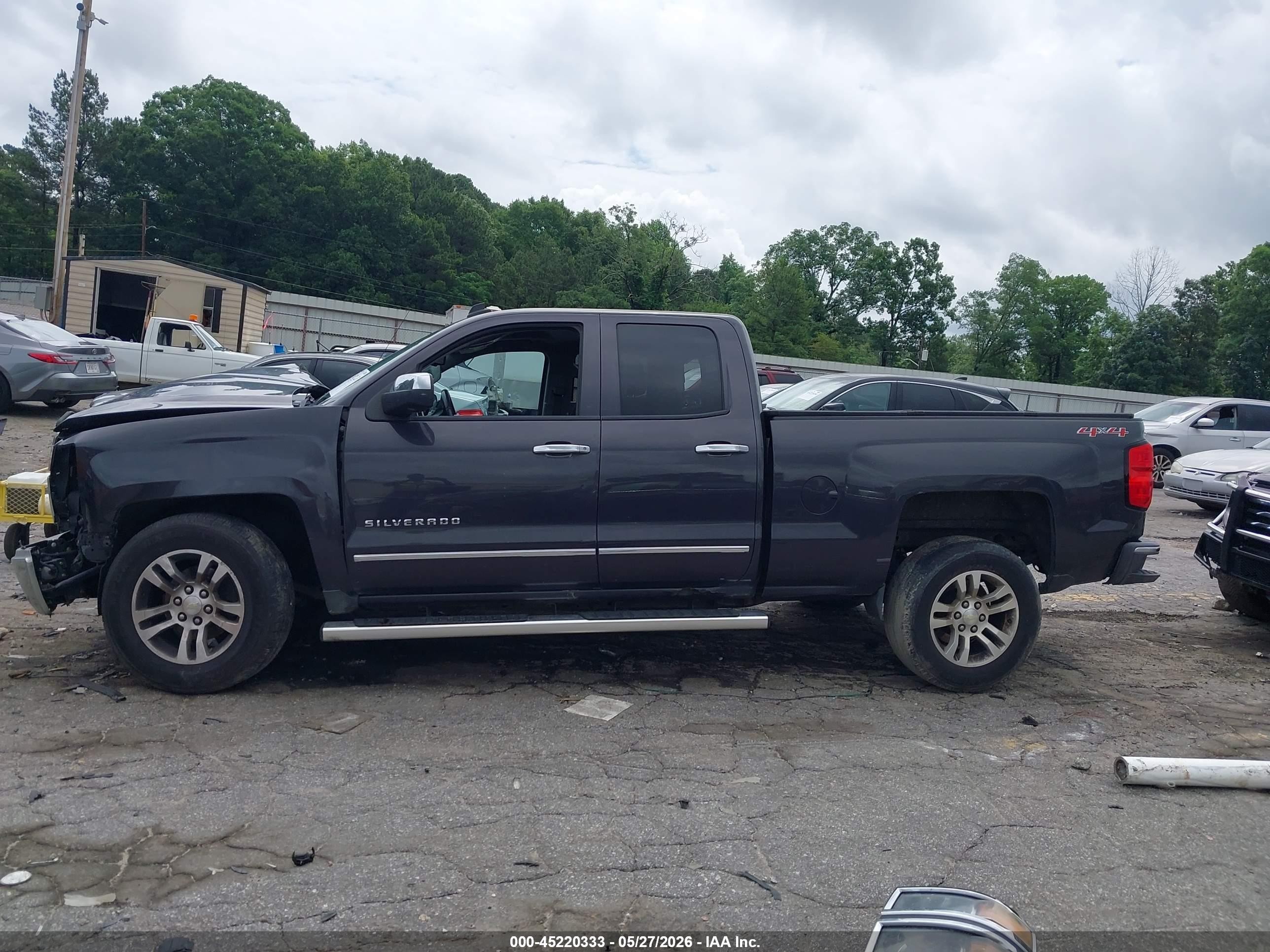 2014 Chevrolet Silverado 1500 1lz Gray vin: 1GCVKSEC7EZ358813
