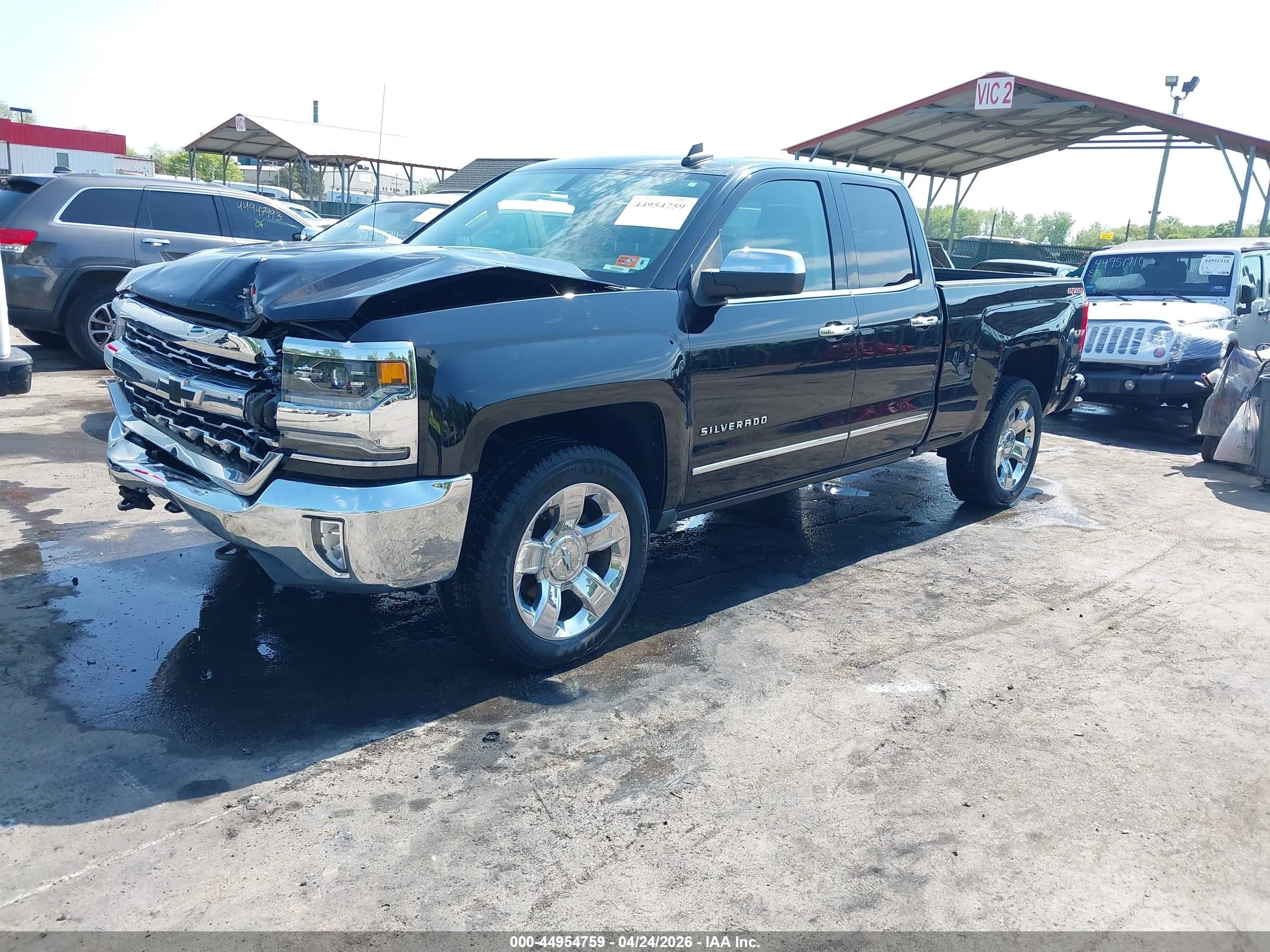 2017 Chevrolet Silverado 1500 1lz Черный vin: 1GCVKSEC7HZ203943