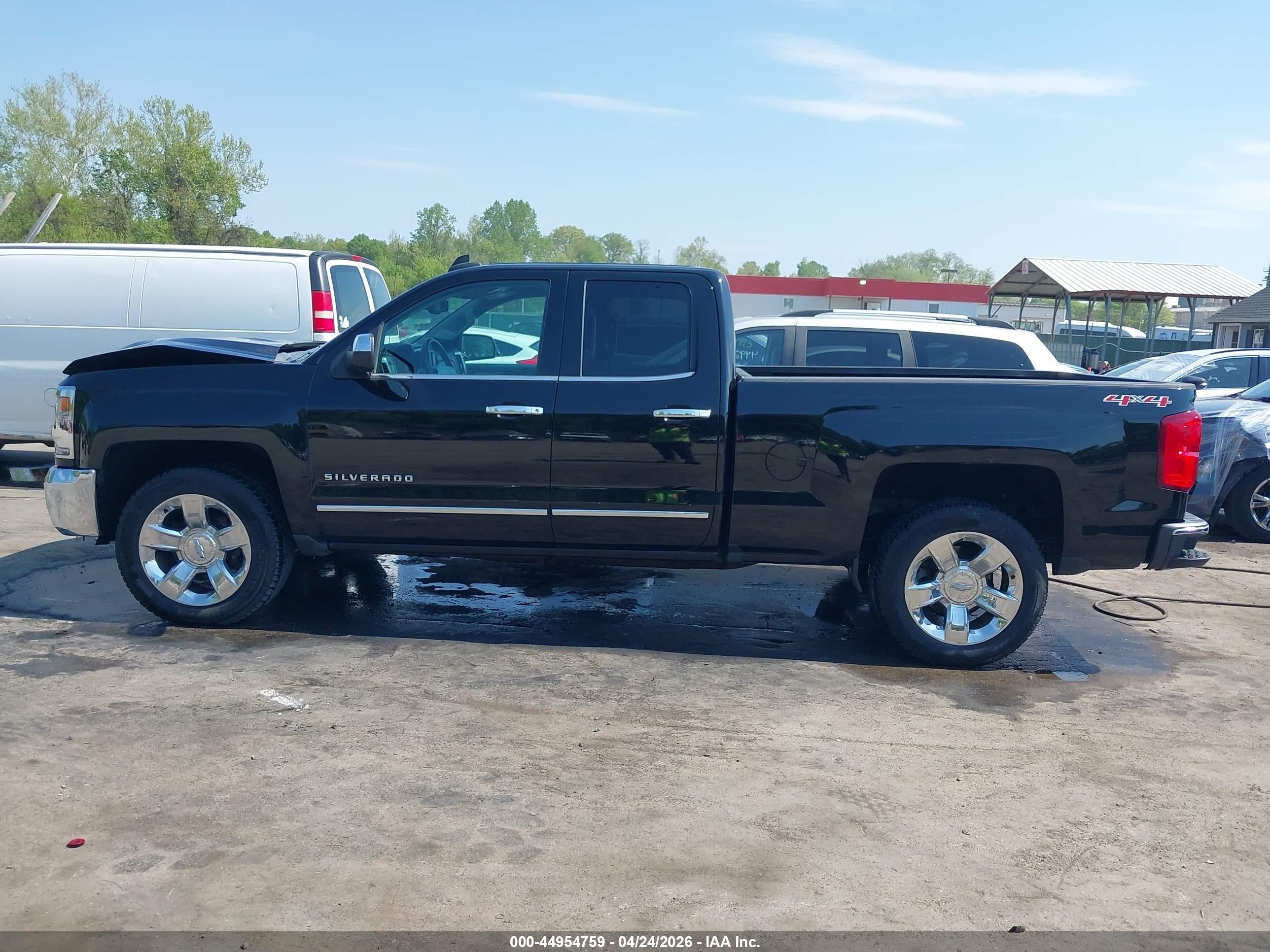 2017 Chevrolet Silverado 1500 1lz Черный vin: 1GCVKSEC7HZ203943