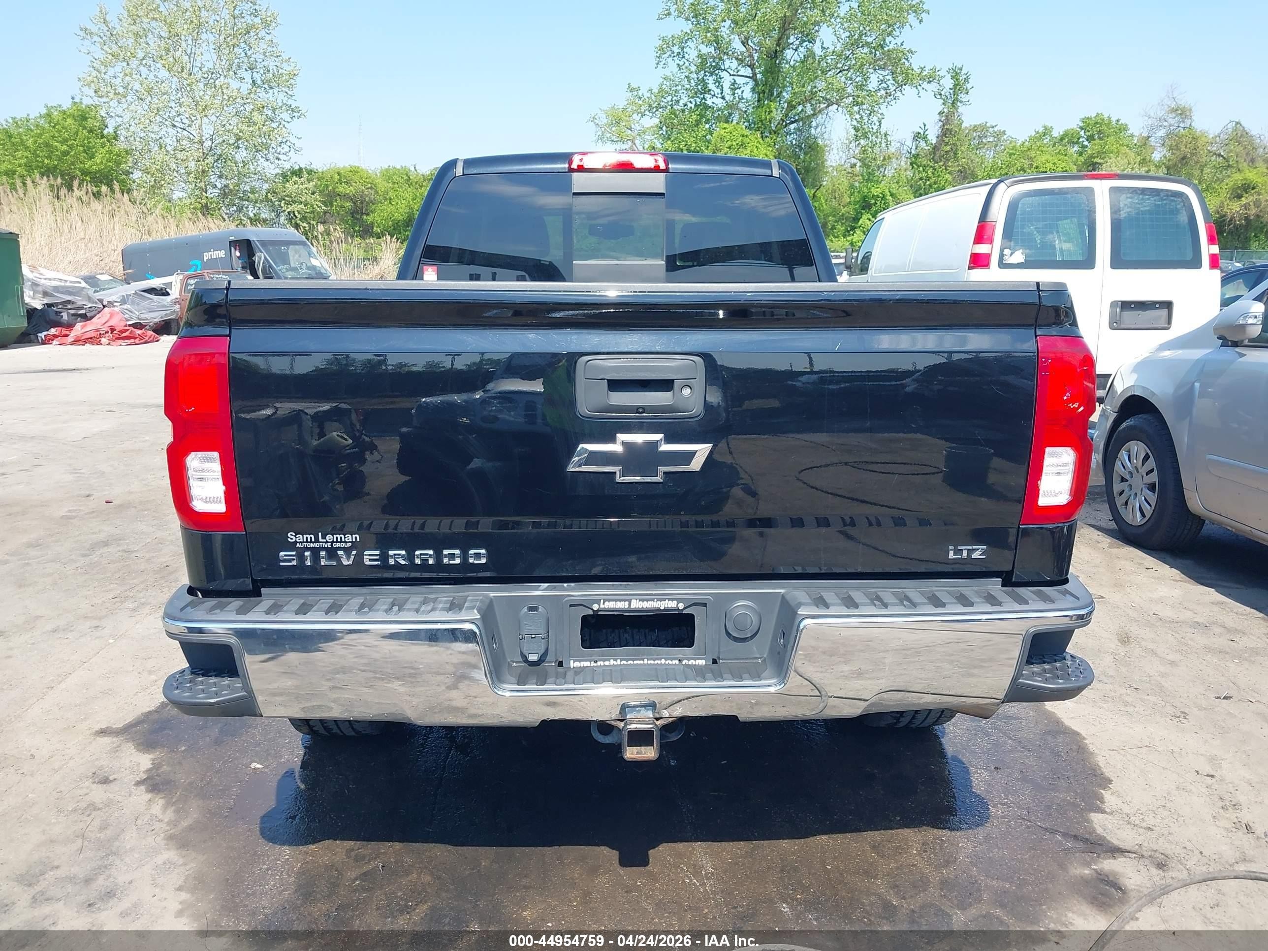 2017 Chevrolet Silverado 1500 1lz Черный vin: 1GCVKSEC7HZ203943