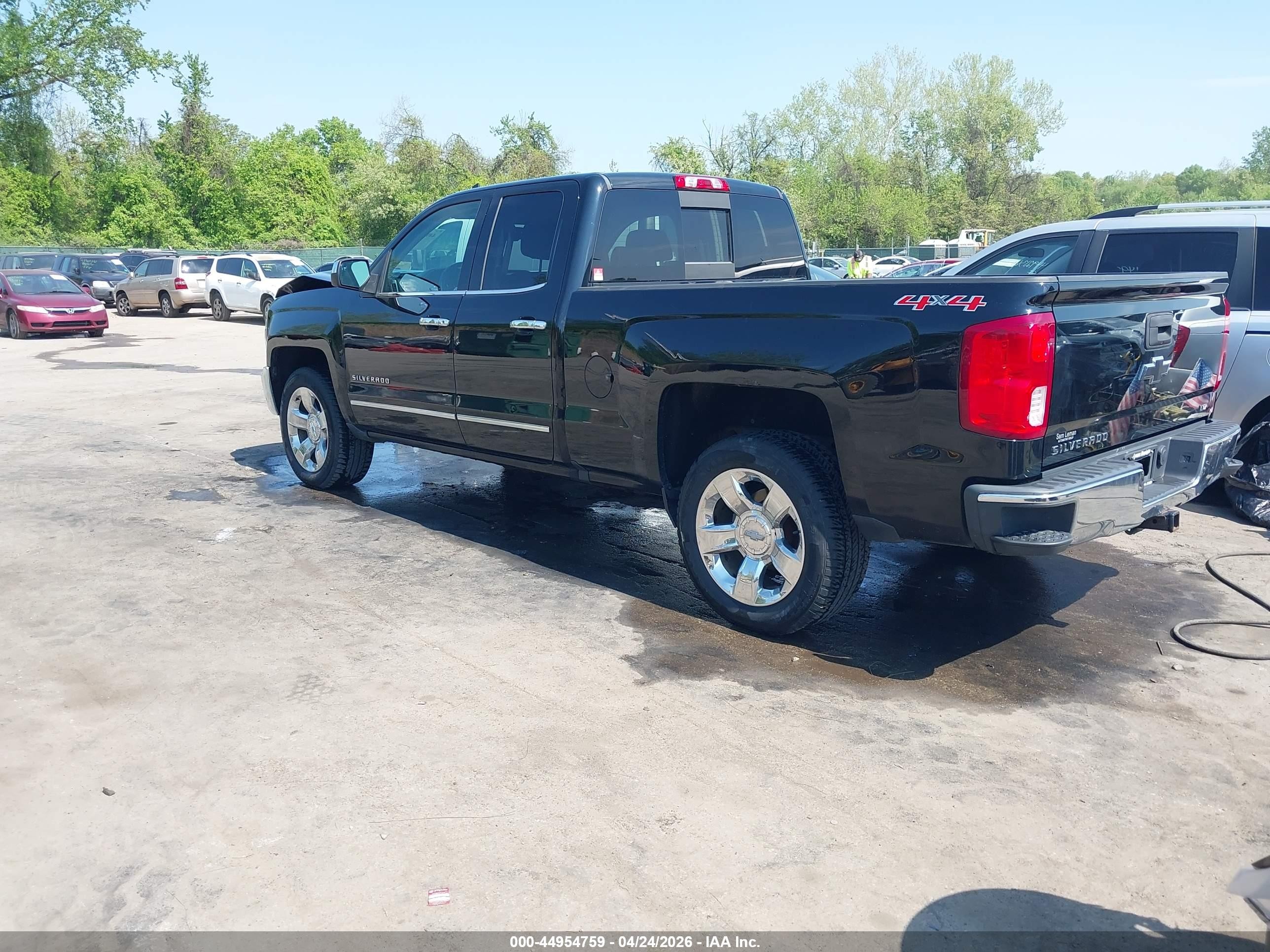 2017 Chevrolet Silverado 1500 1lz Черный vin: 1GCVKSEC7HZ203943