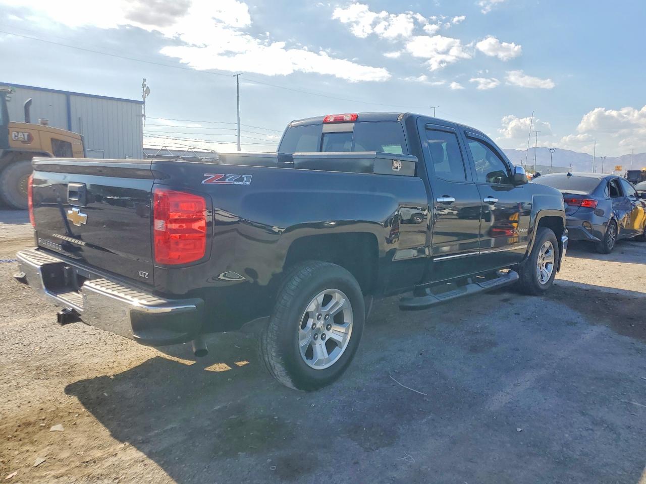 2014 Chevrolet Silverado K1500 Ltz Black vin: 1GCVKSEC8EZ305019