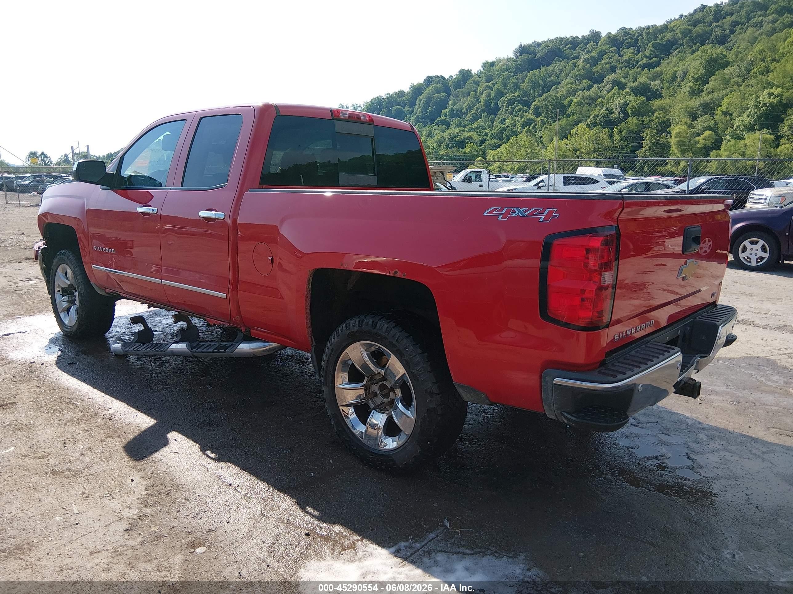 2014 Chevrolet Silverado 1500 1lz Красный vin: 1GCVKSEC8EZ402267