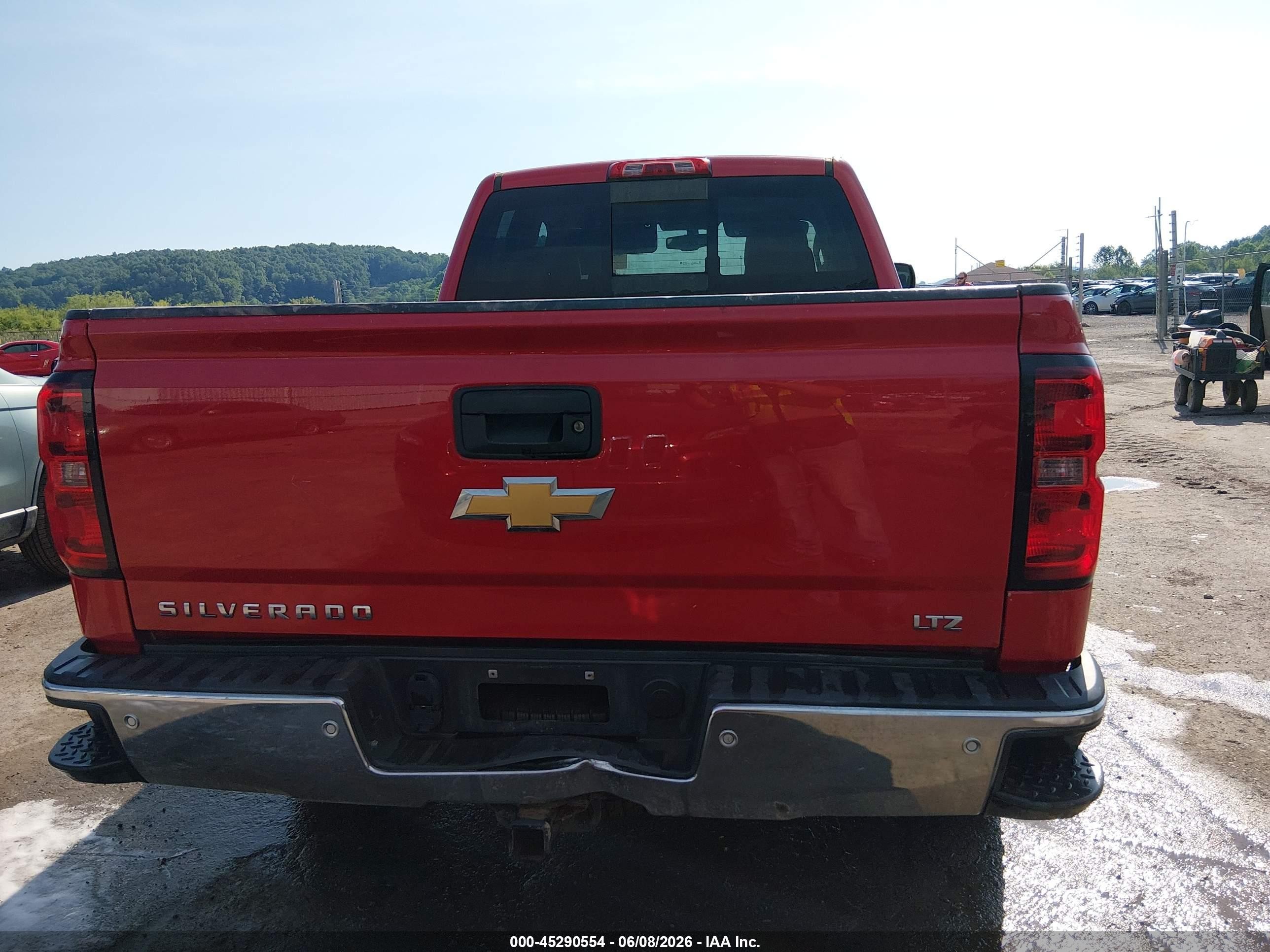 2014 Chevrolet Silverado 1500 1lz Красный vin: 1GCVKSEC8EZ402267