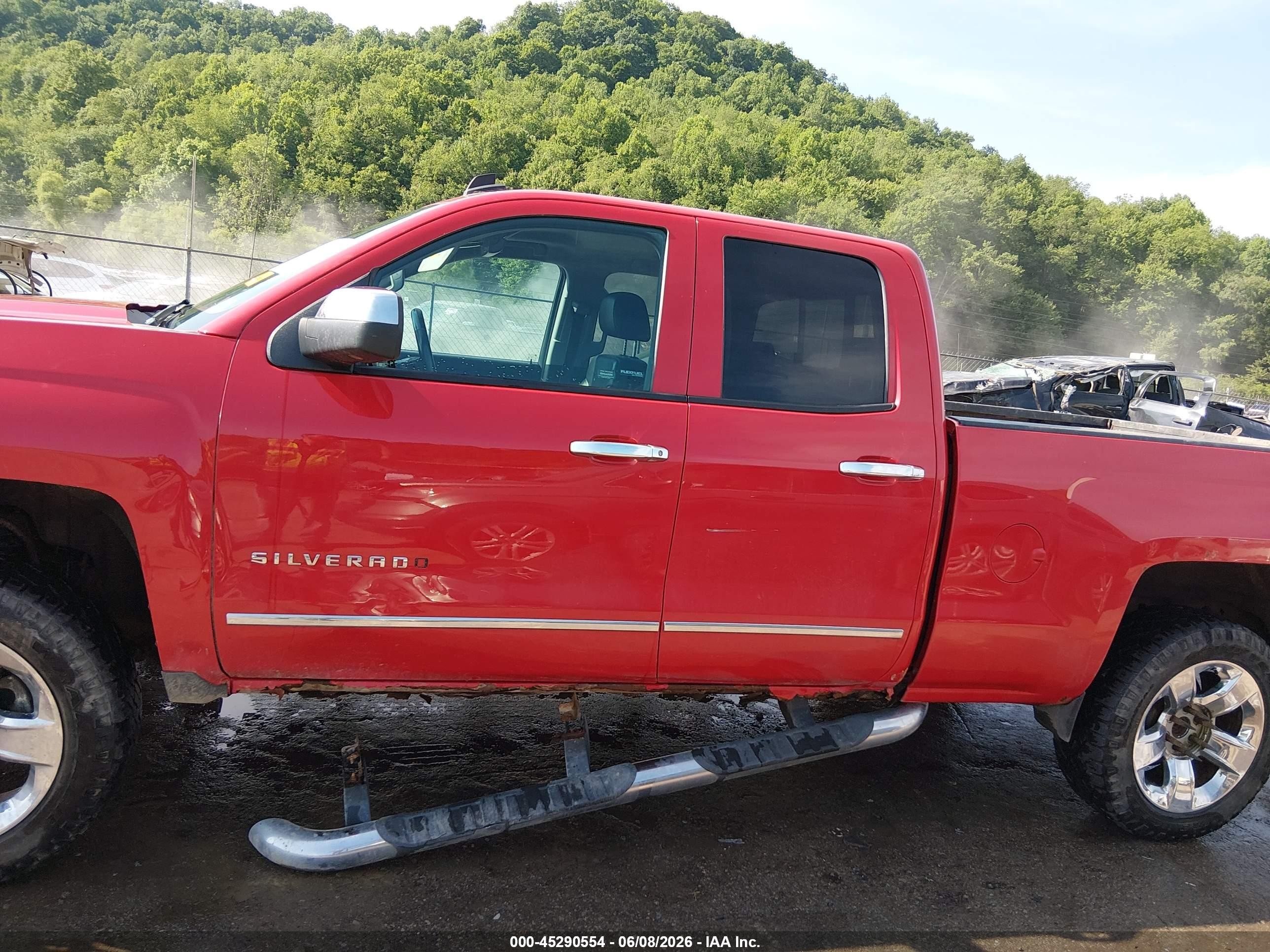 2014 Chevrolet Silverado 1500 1lz Красный vin: 1GCVKSEC8EZ402267