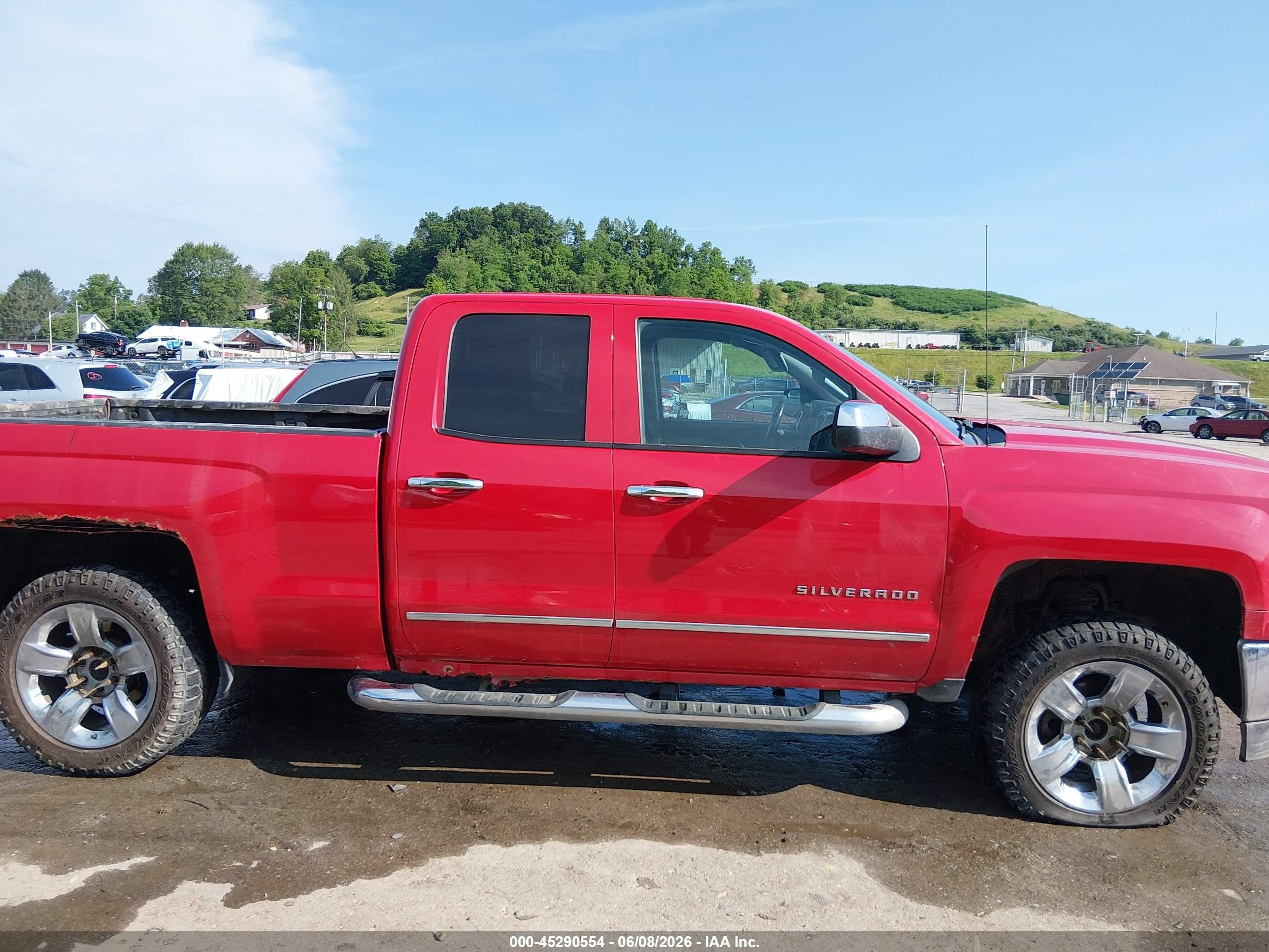 2014 Chevrolet Silverado 1500 1lz Красный vin: 1GCVKSEC8EZ402267