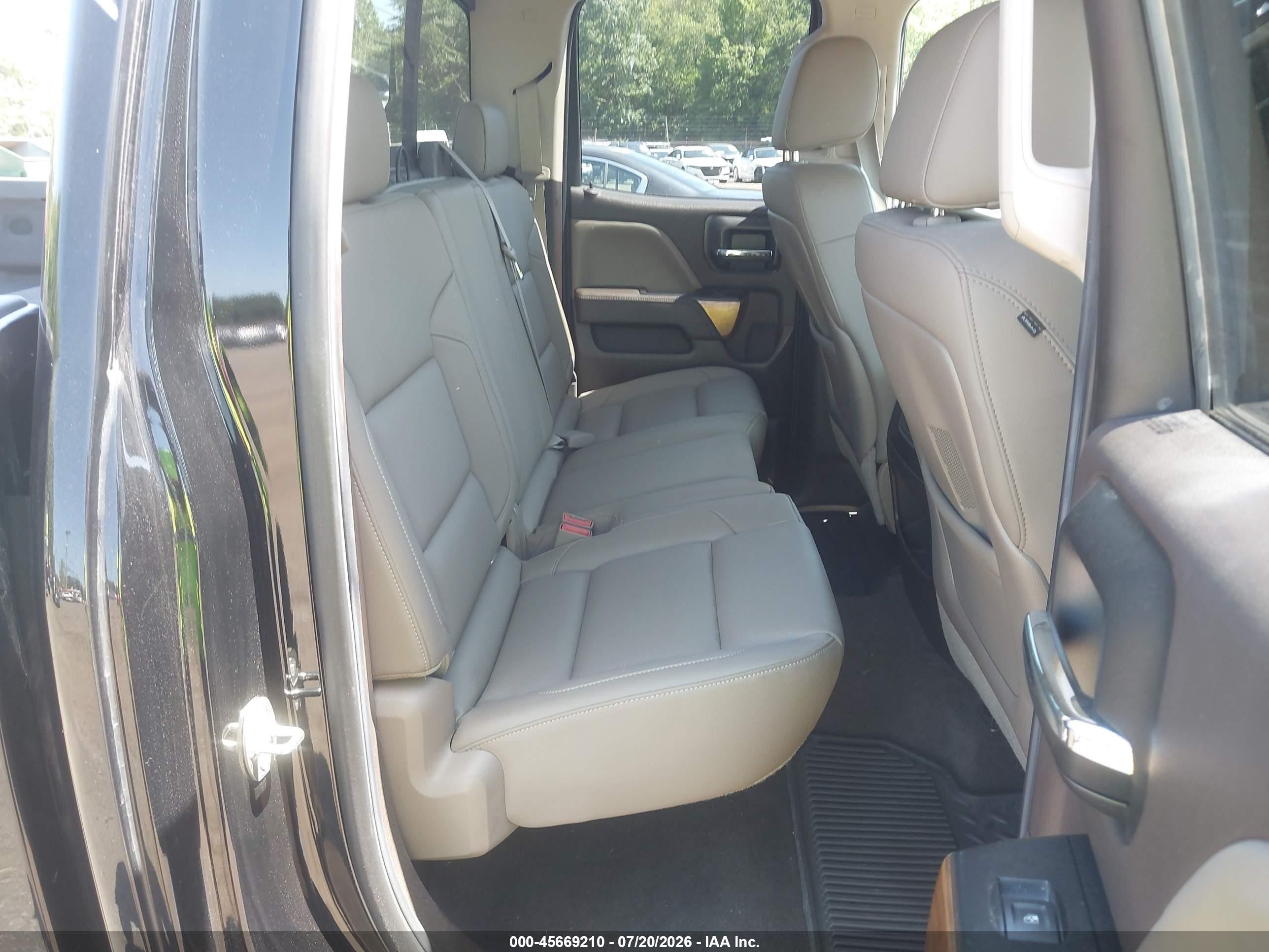 2015 Chevrolet Silverado 1500 Ltz Black vin: 1GCVKSEC8FZ364010