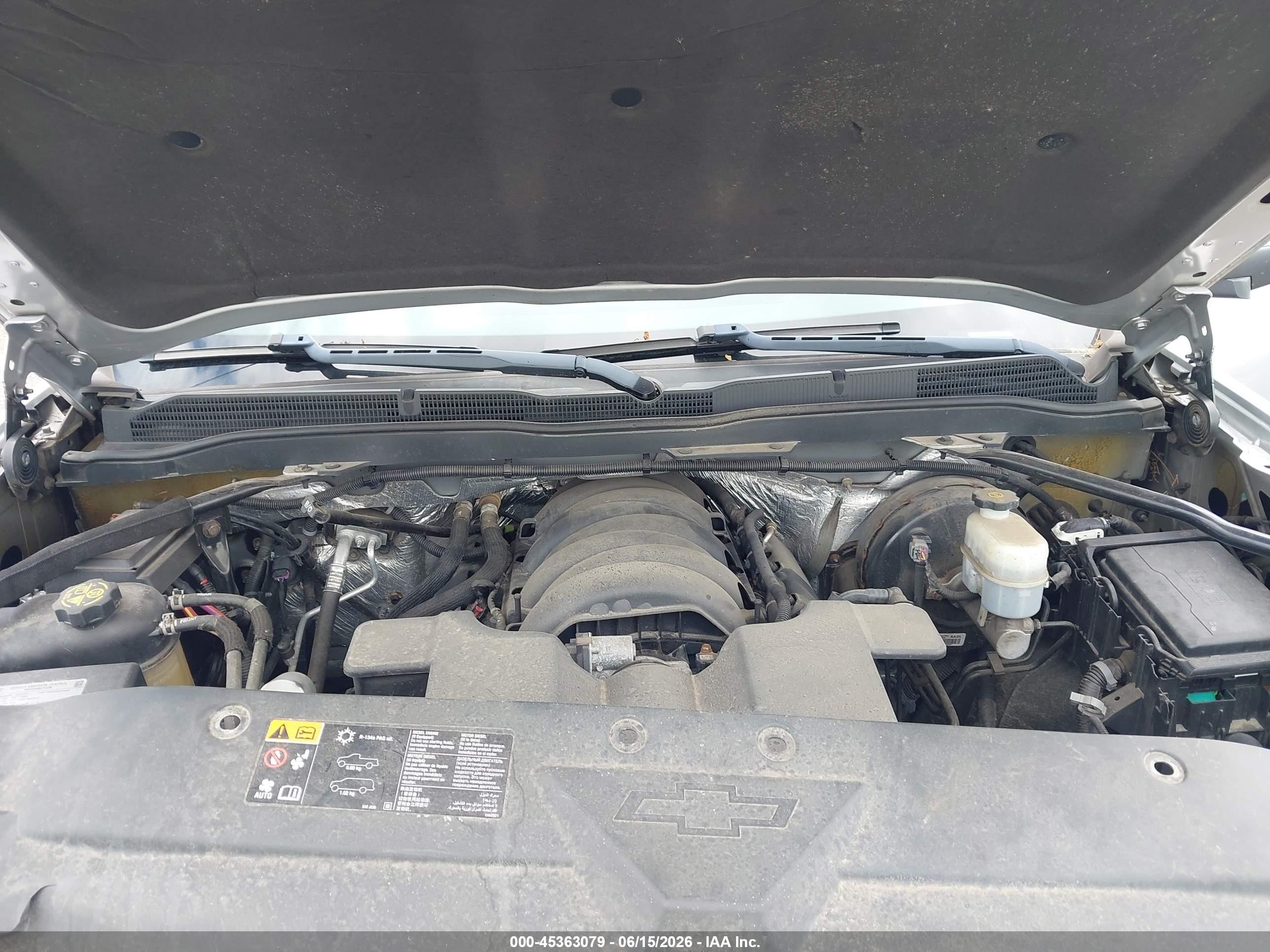 2014 Chevrolet Silverado 1500 Ltz Silver vin: 1GCVKSEC9EZ247907