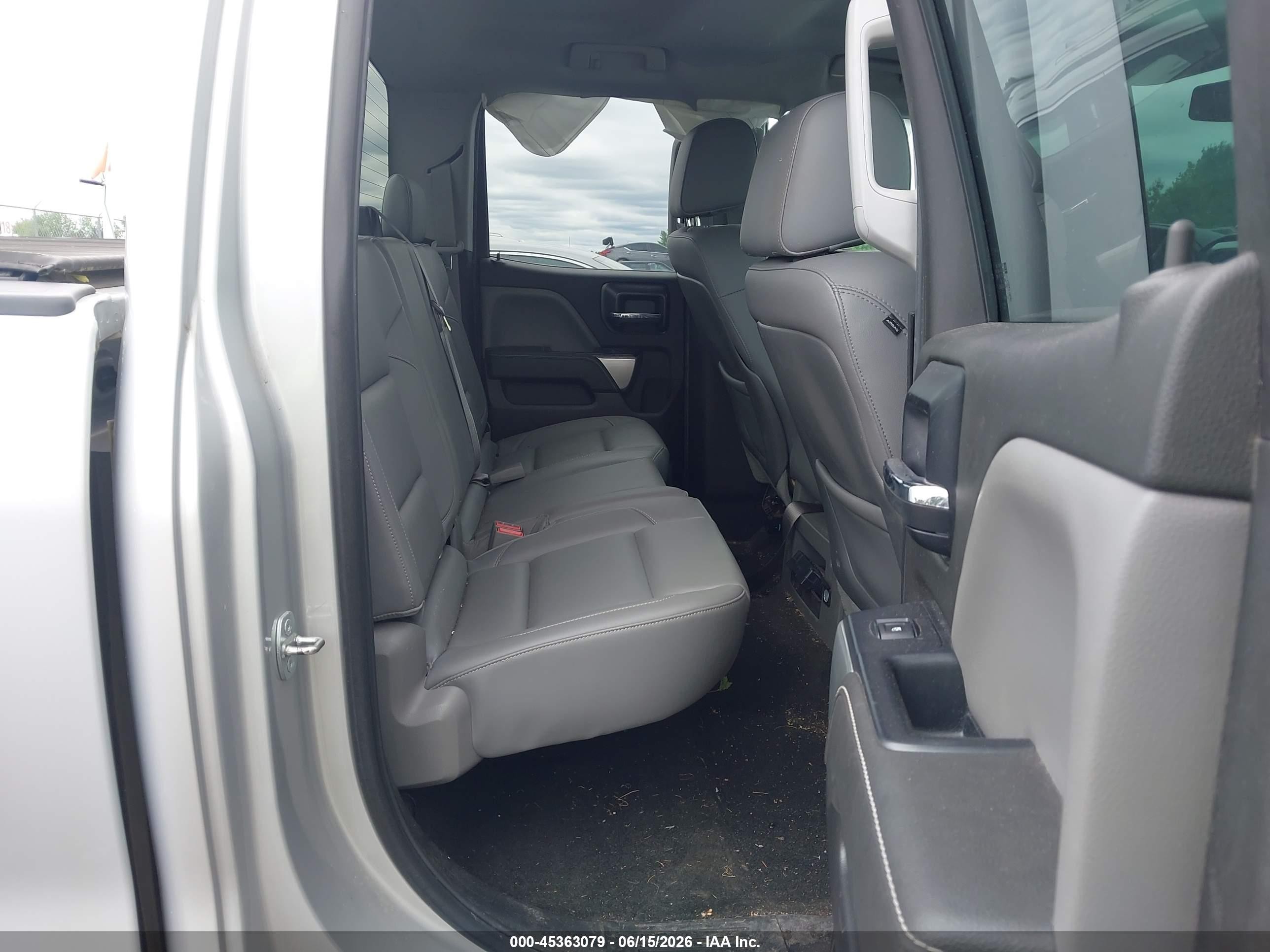 2014 Chevrolet Silverado 1500 Ltz Silver vin: 1GCVKSEC9EZ247907