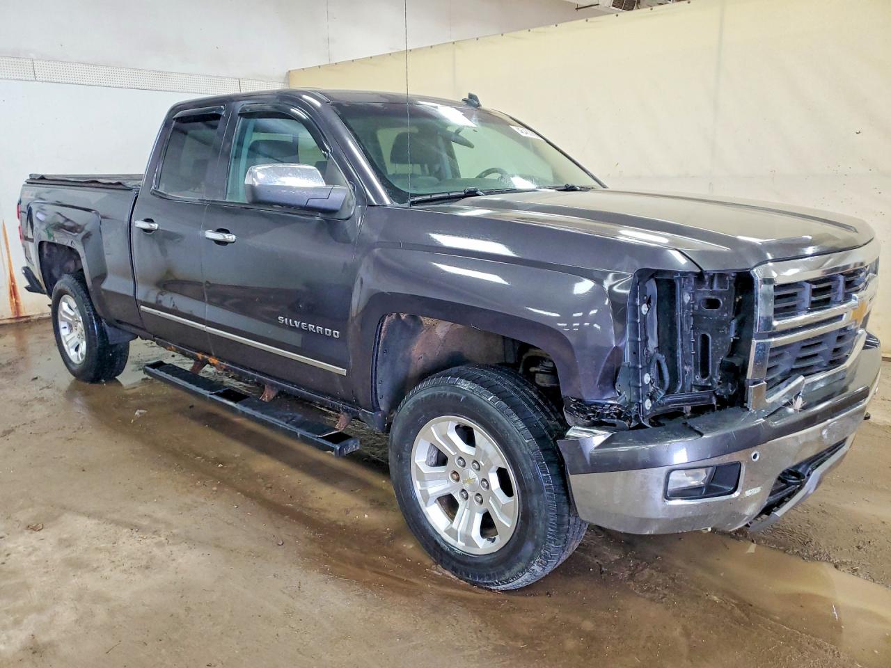 2014 Chevrolet Silverado K1500 Ltz Charcoal vin: 1GCVKSEC9EZ393045