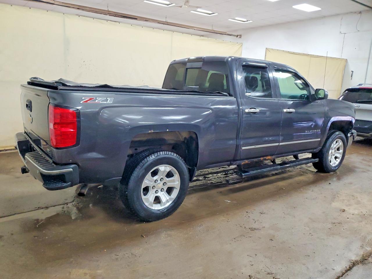 2014 Chevrolet Silverado K1500 Ltz Charcoal vin: 1GCVKSEC9EZ393045