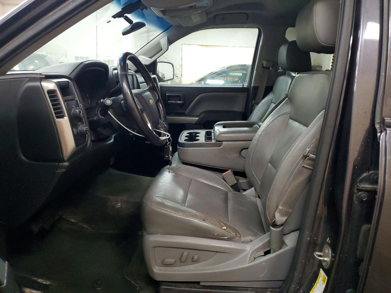 2014 Chevrolet Silverado K1500 Ltz Charcoal vin: 1GCVKSEC9EZ393045
