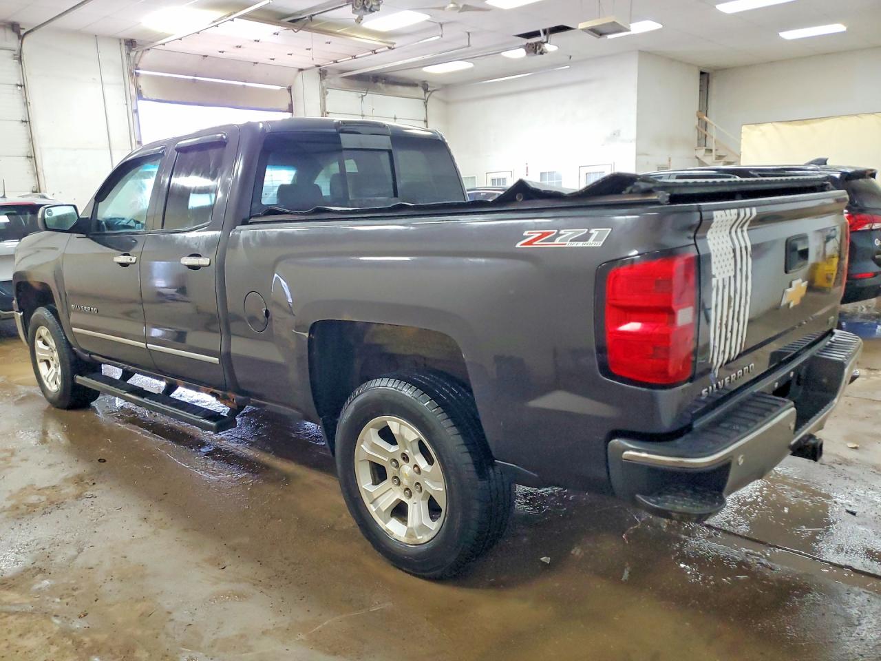 2014 Chevrolet Silverado K1500 Ltz Charcoal vin: 1GCVKSEC9EZ393045