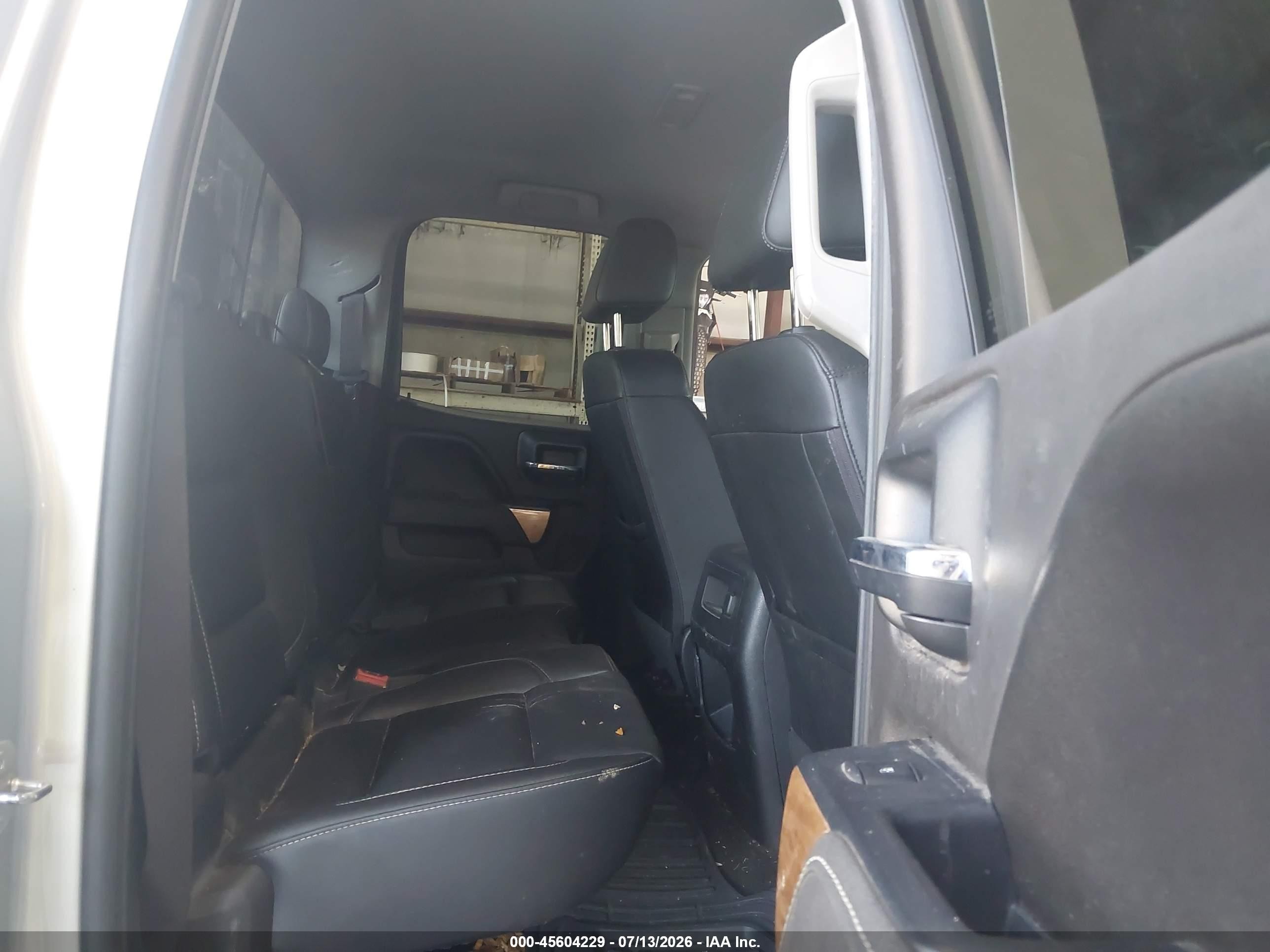 2016 Chevrolet Silverado 1500 Ltz Silver vin: 1GCVKSEC9GZ380914