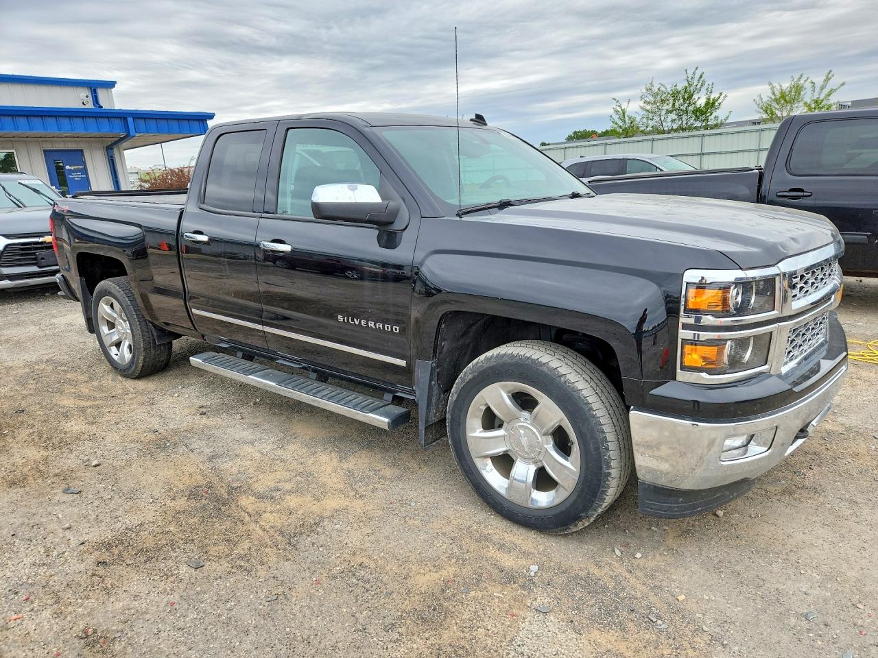 2014 Chevrolet Silverado K1500 Ltz Black vin: 1GCVKSECXEZ210476