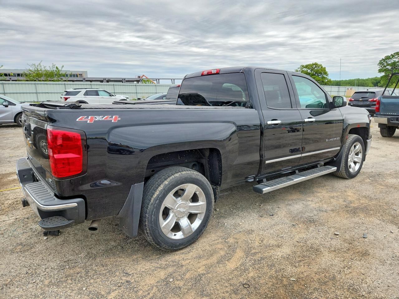 2014 Chevrolet Silverado K1500 Ltz Black vin: 1GCVKSECXEZ210476