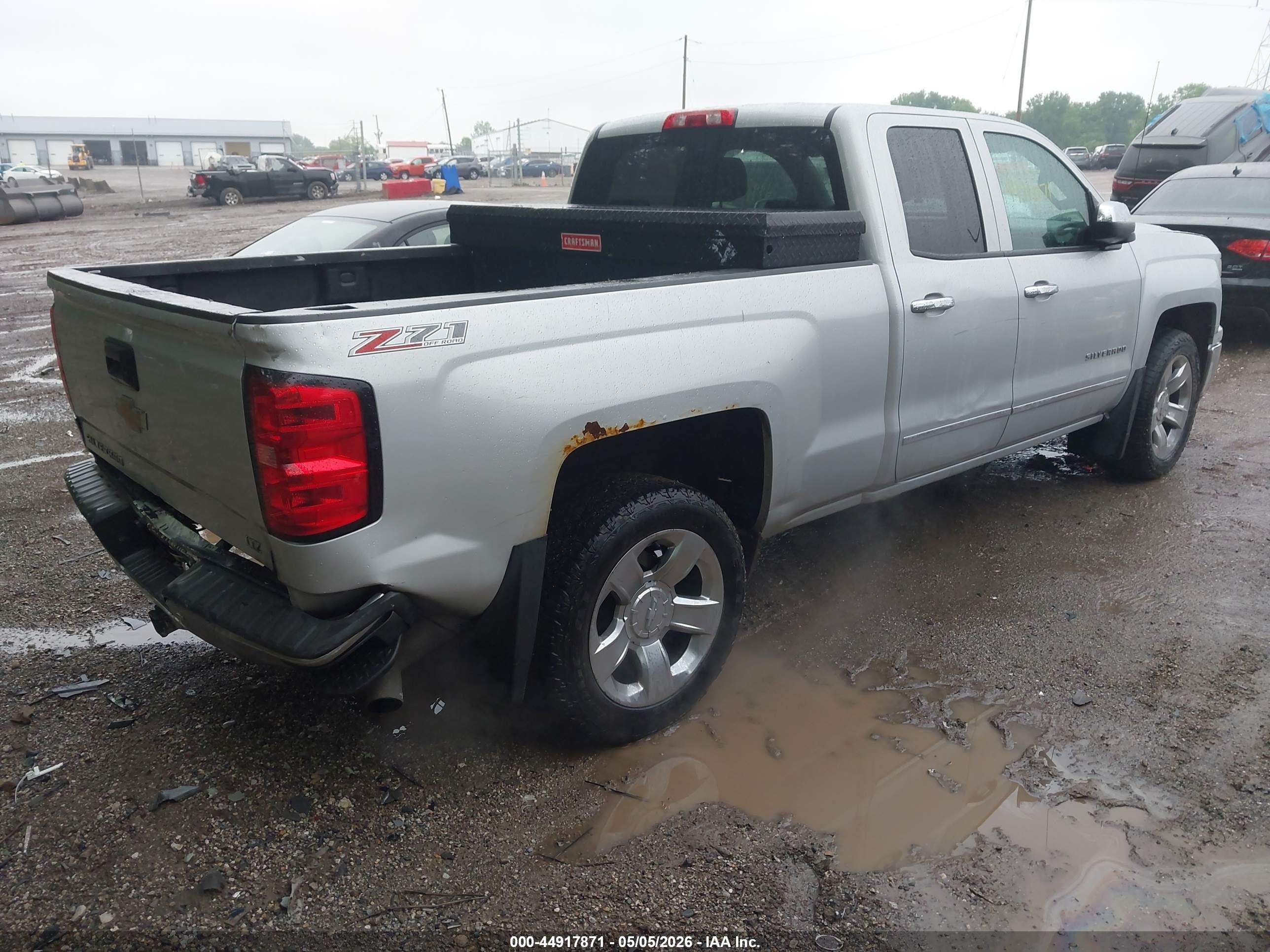 2014 Chevrolet Silverado 1500 2lz Серебряный vin: 1GCVKSEJ0EZ232775