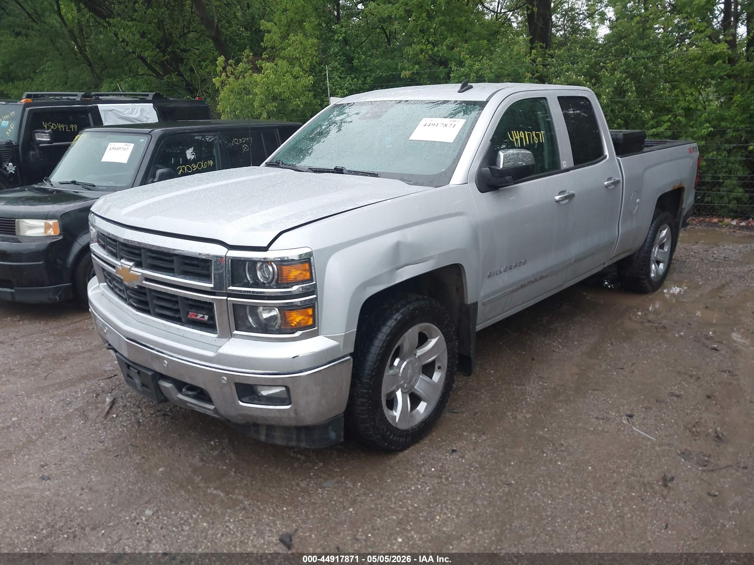 2014 Chevrolet Silverado 1500 2lz Серебряный vin: 1GCVKSEJ0EZ232775