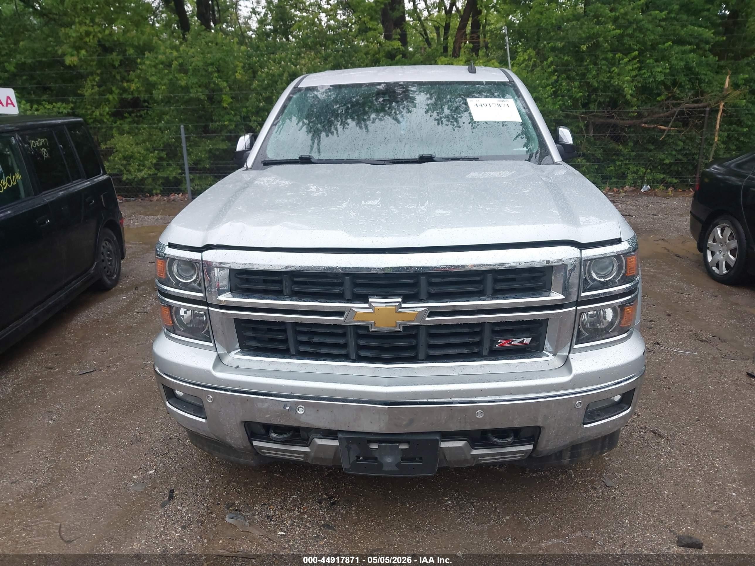 2014 Chevrolet Silverado 1500 2lz Серебряный vin: 1GCVKSEJ0EZ232775