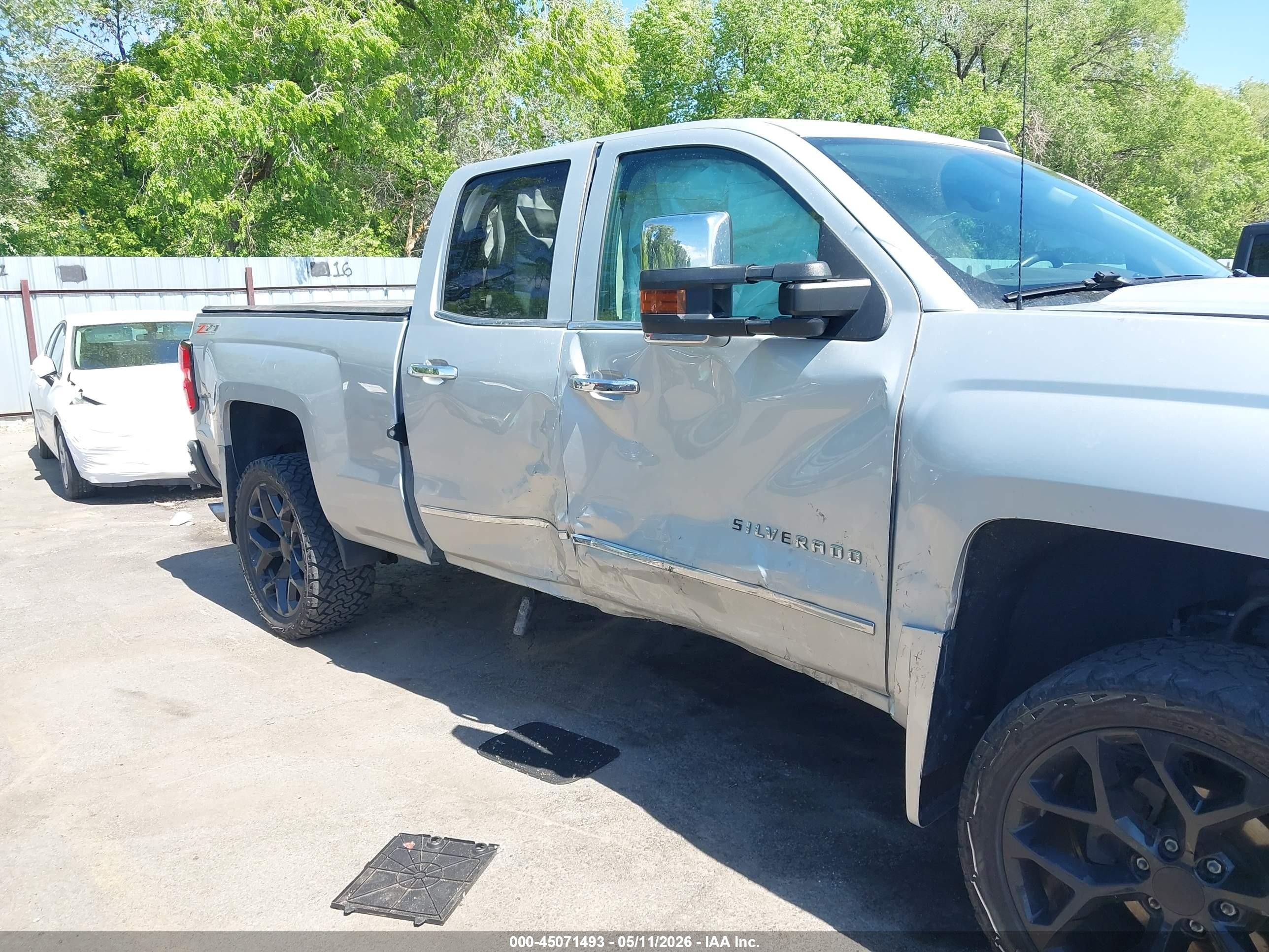 2015 Chevrolet Silverado 1500 2lz Silver vin: 1GCVKSEJ0FZ357101