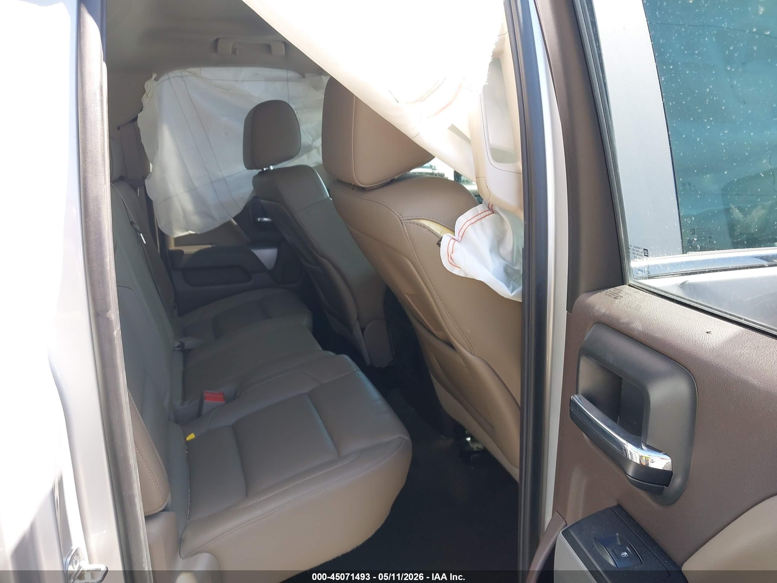 2015 Chevrolet Silverado 1500 2lz Silver vin: 1GCVKSEJ0FZ357101