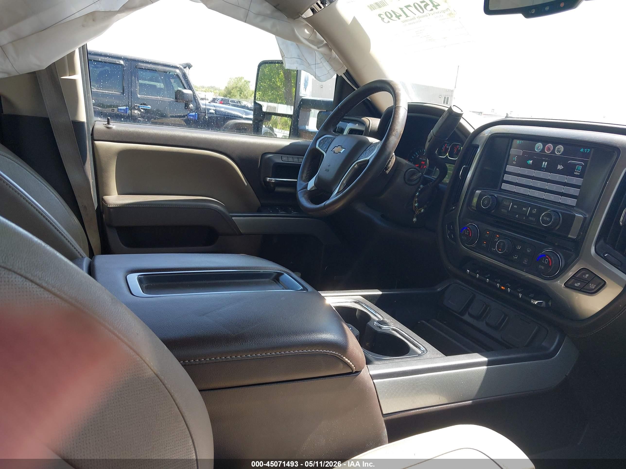 2015 Chevrolet Silverado 1500 2lz Silver vin: 1GCVKSEJ0FZ357101