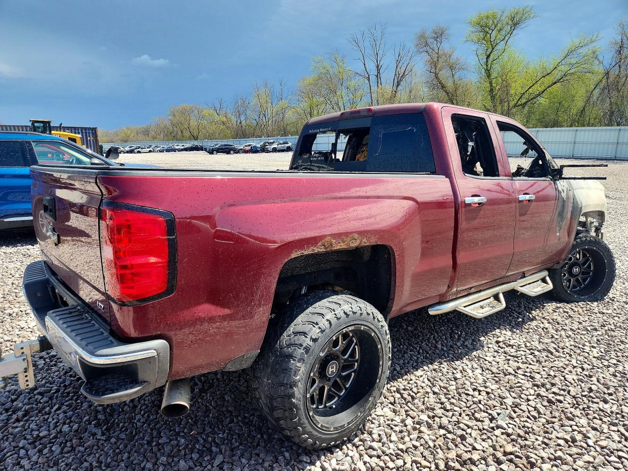 2014 Chevrolet Silverado K1500 Ltz Бордовый vin: 1GCVKSEJ1EZ369675