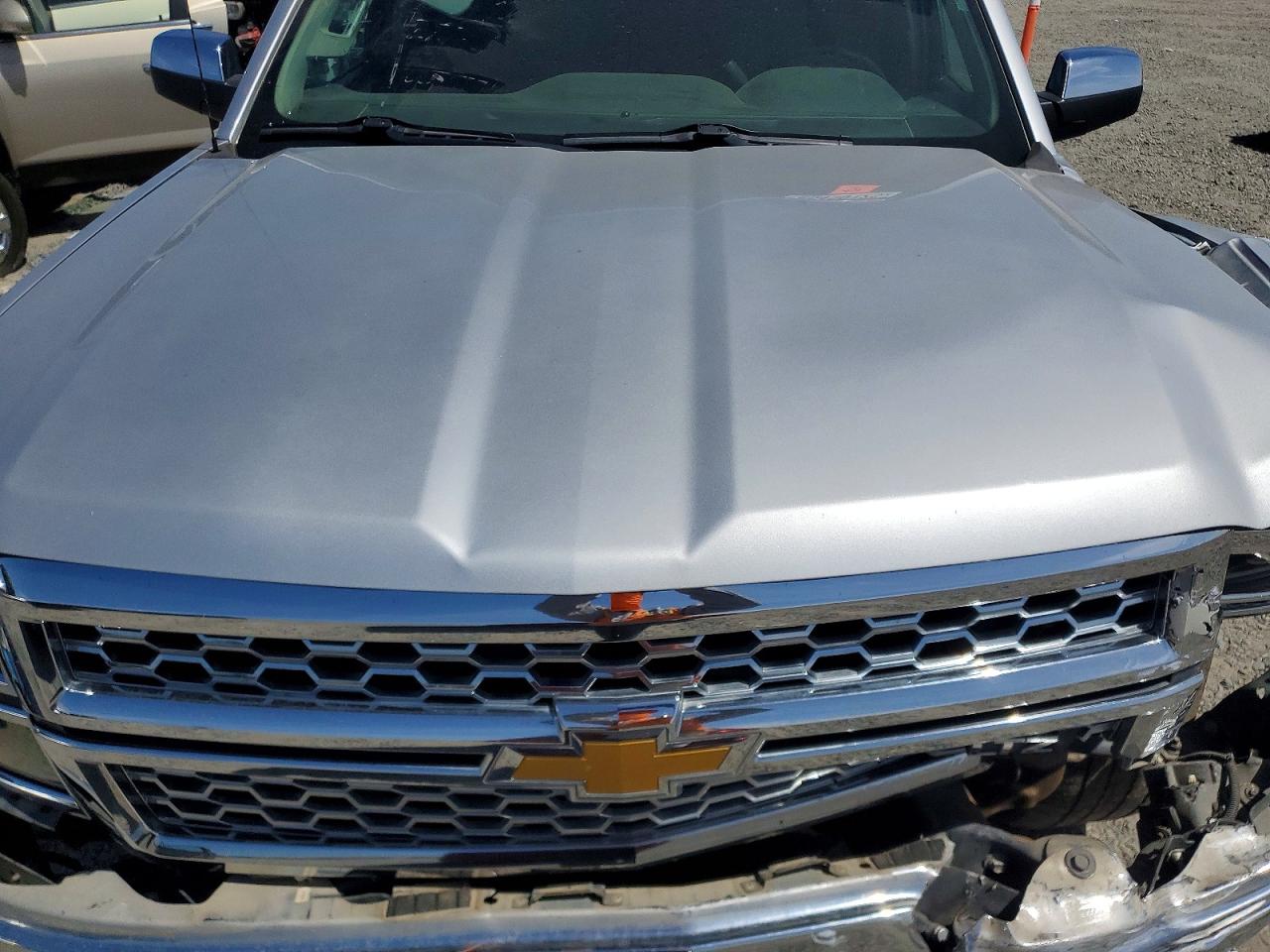 2014 Chevrolet Silverado K1500 Ltz Silver vin: 1GCVKSEJ5EZ259762