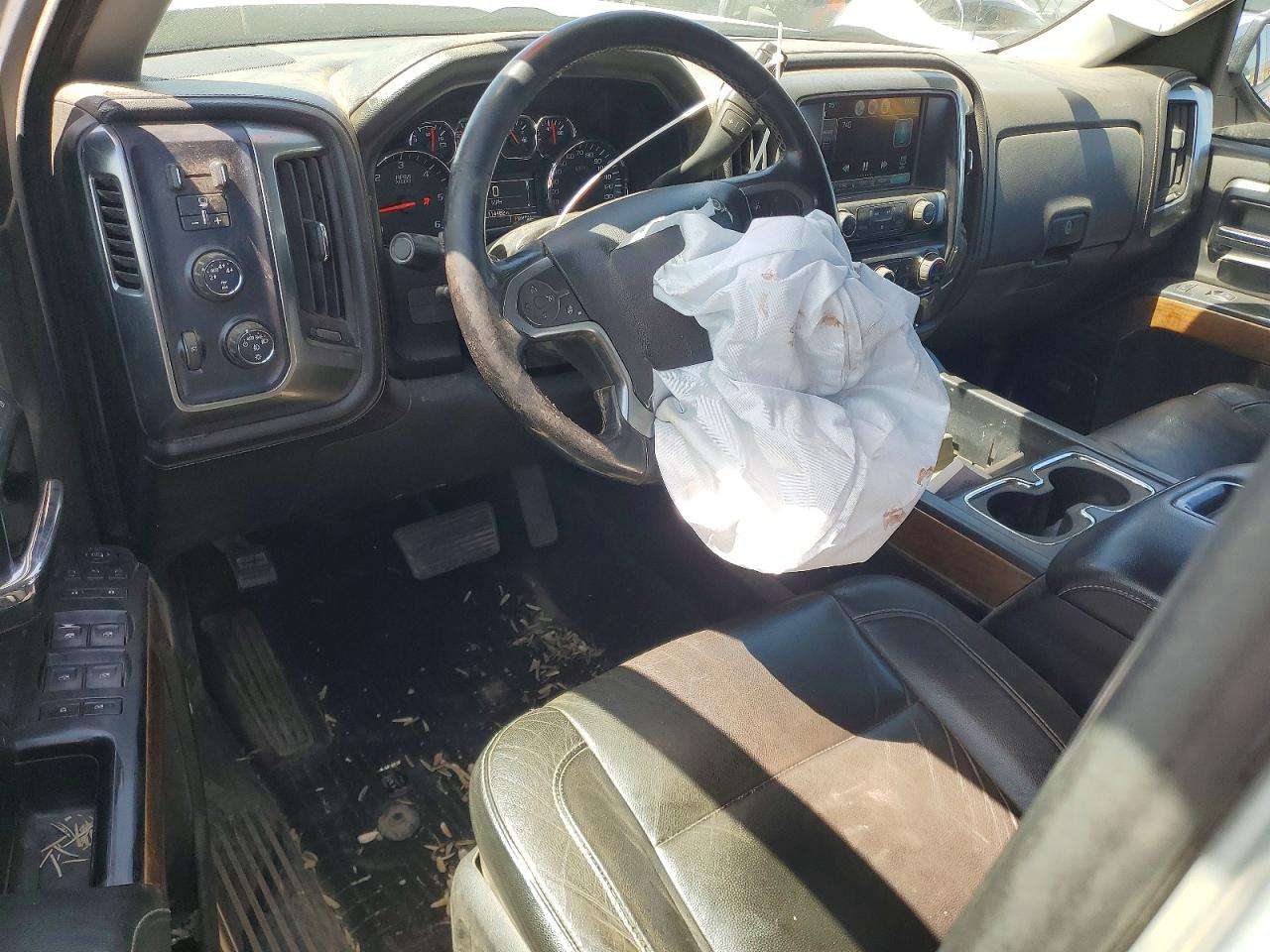 2014 Chevrolet Silverado K1500 Ltz Silver vin: 1GCVKSEJ5EZ259762