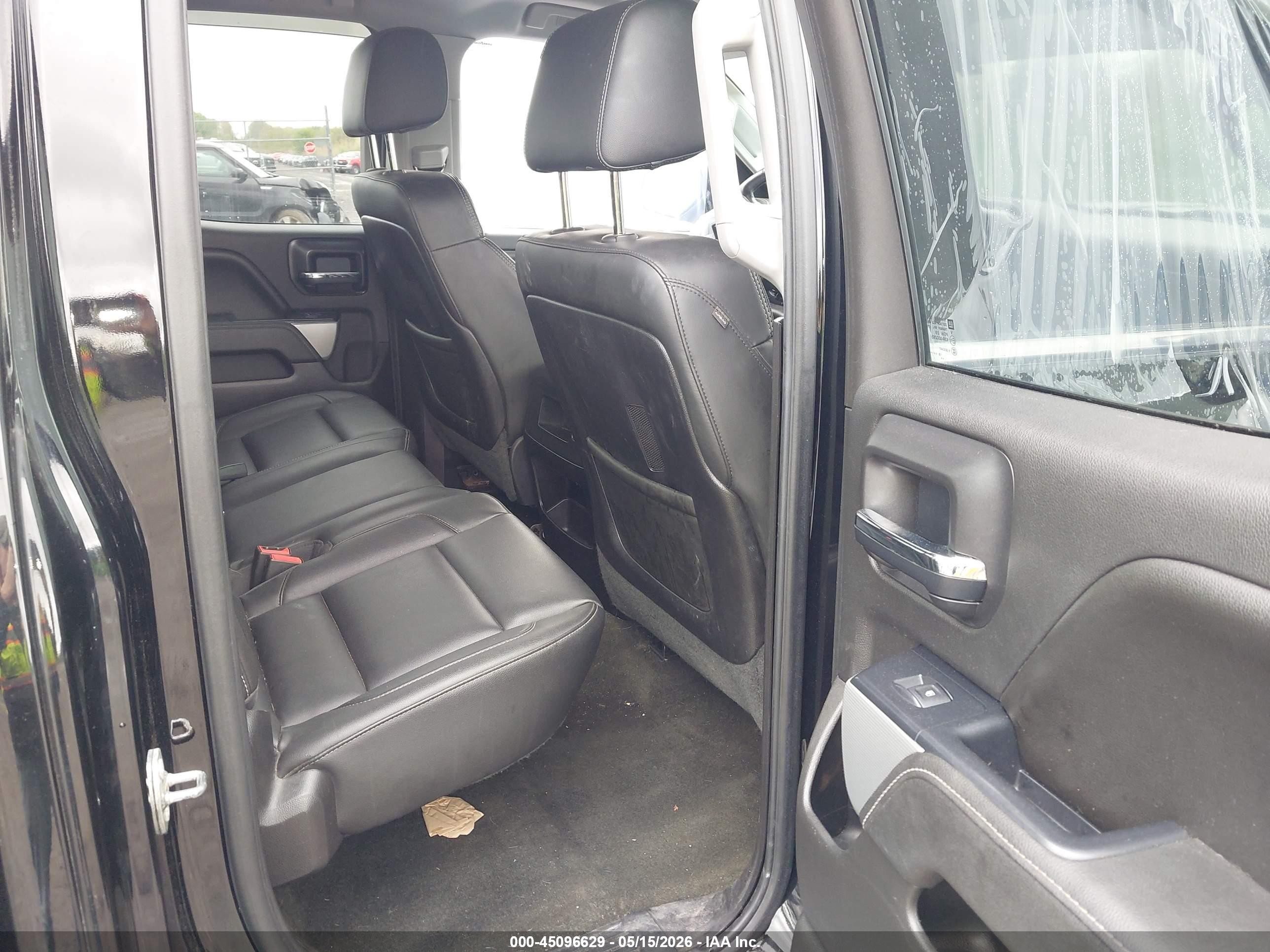 2015 Chevrolet Silverado 1500 2lz Black vin: 1GCVKSEJ7FZ433428