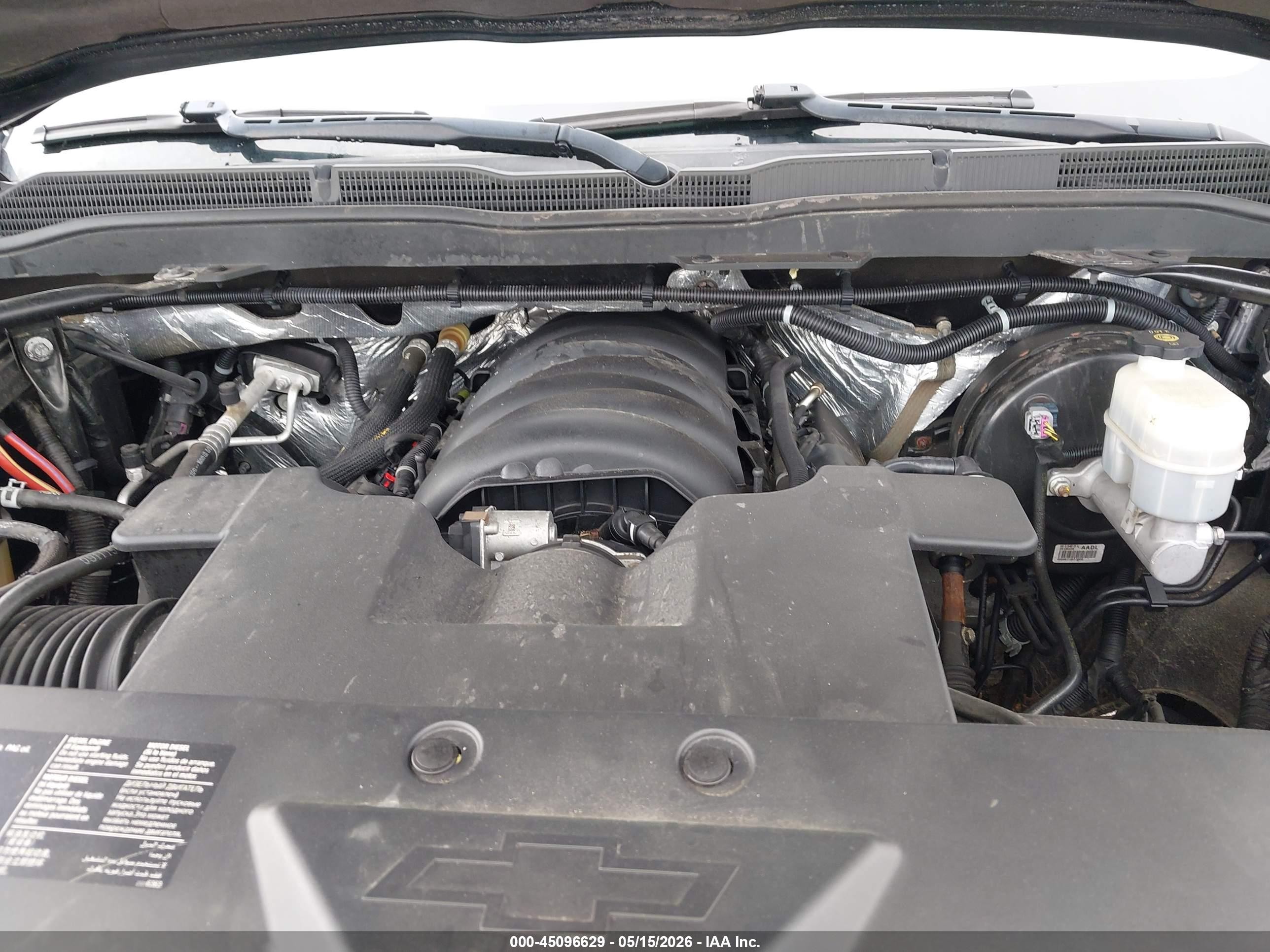 2015 Chevrolet Silverado 1500 2lz Black vin: 1GCVKSEJ7FZ433428