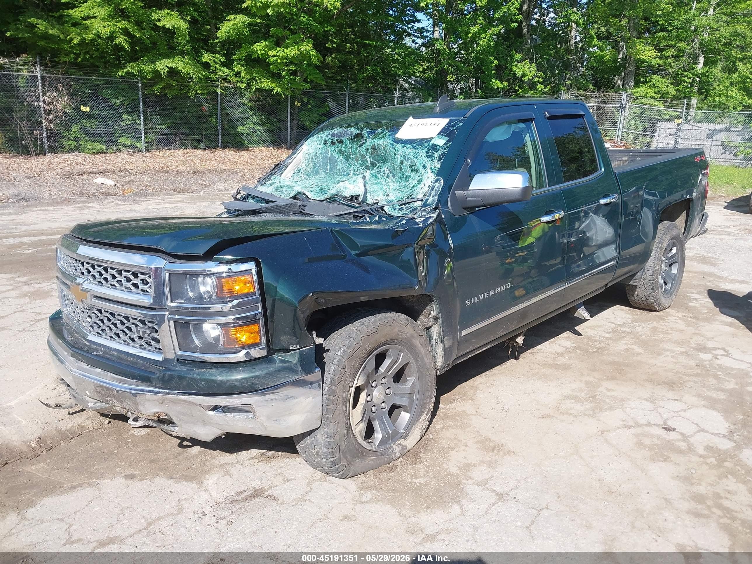 2015 Chevrolet Silverado 1500 1lz Green vin: 1GCVKSEJ8FZ285242