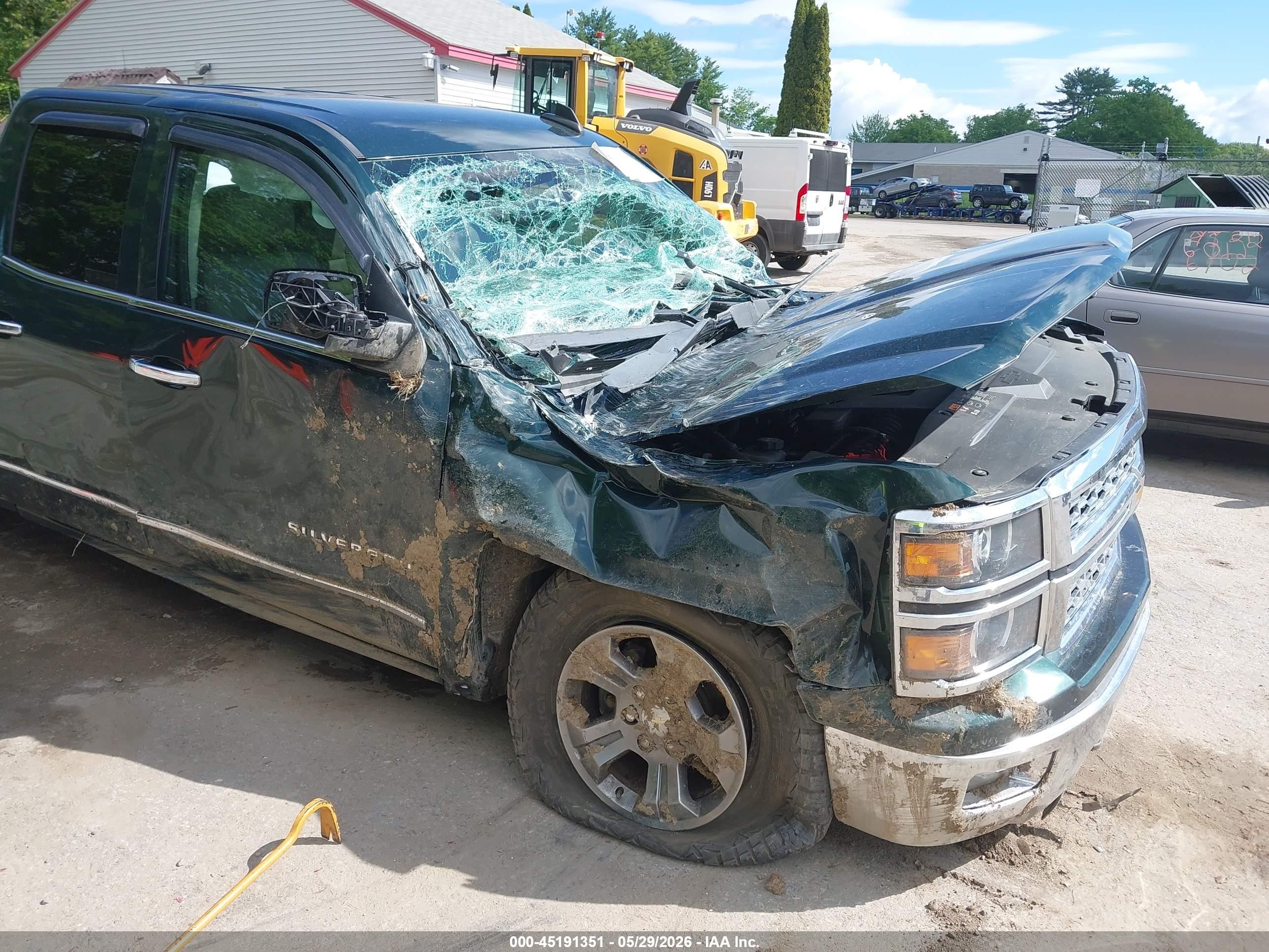 2015 Chevrolet Silverado 1500 1lz Green vin: 1GCVKSEJ8FZ285242