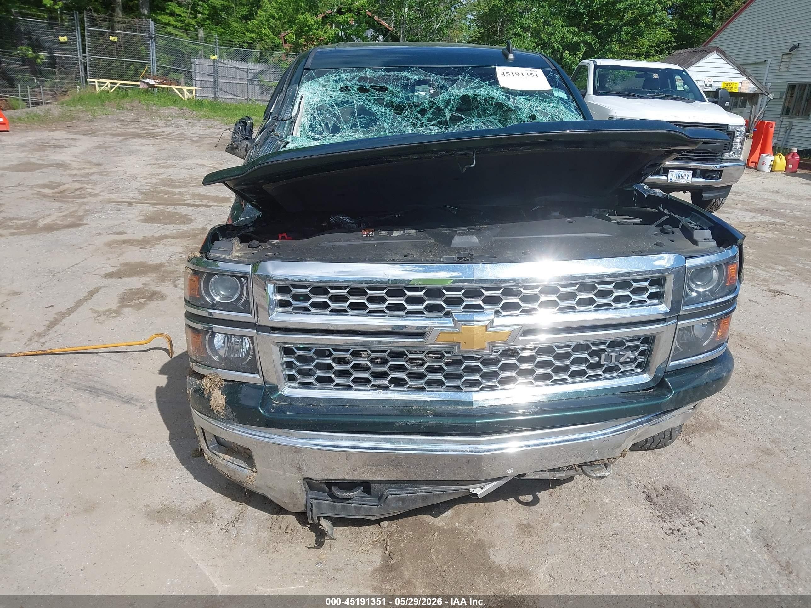 2015 Chevrolet Silverado 1500 1lz Green vin: 1GCVKSEJ8FZ285242