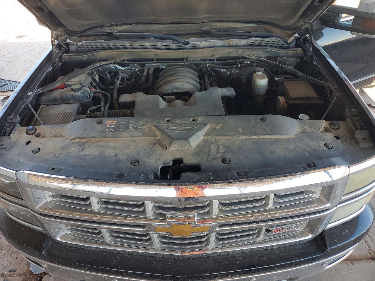 2015 Chevrolet Silverado K1500 Ltz Black vin: 1GCVKSEJ8FZ316280