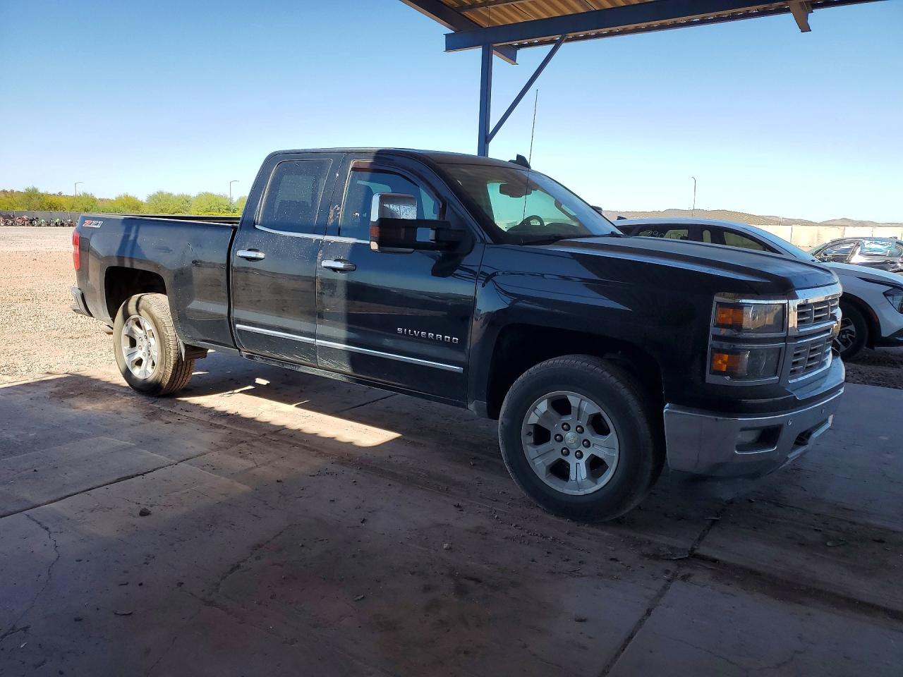 2015 Chevrolet Silverado K1500 Ltz Black vin: 1GCVKSEJ8FZ316280