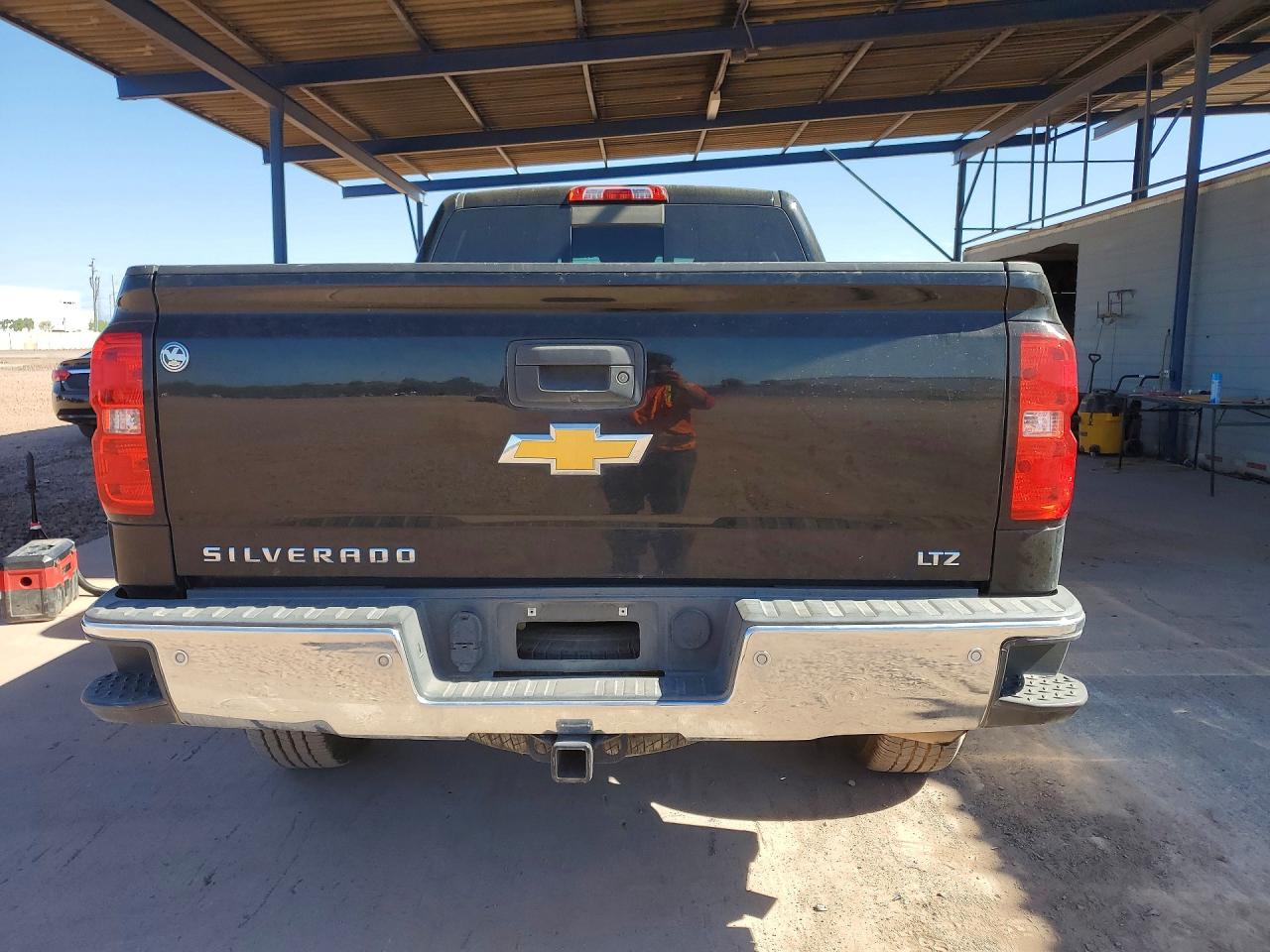 2015 Chevrolet Silverado K1500 Ltz Black vin: 1GCVKSEJ8FZ316280