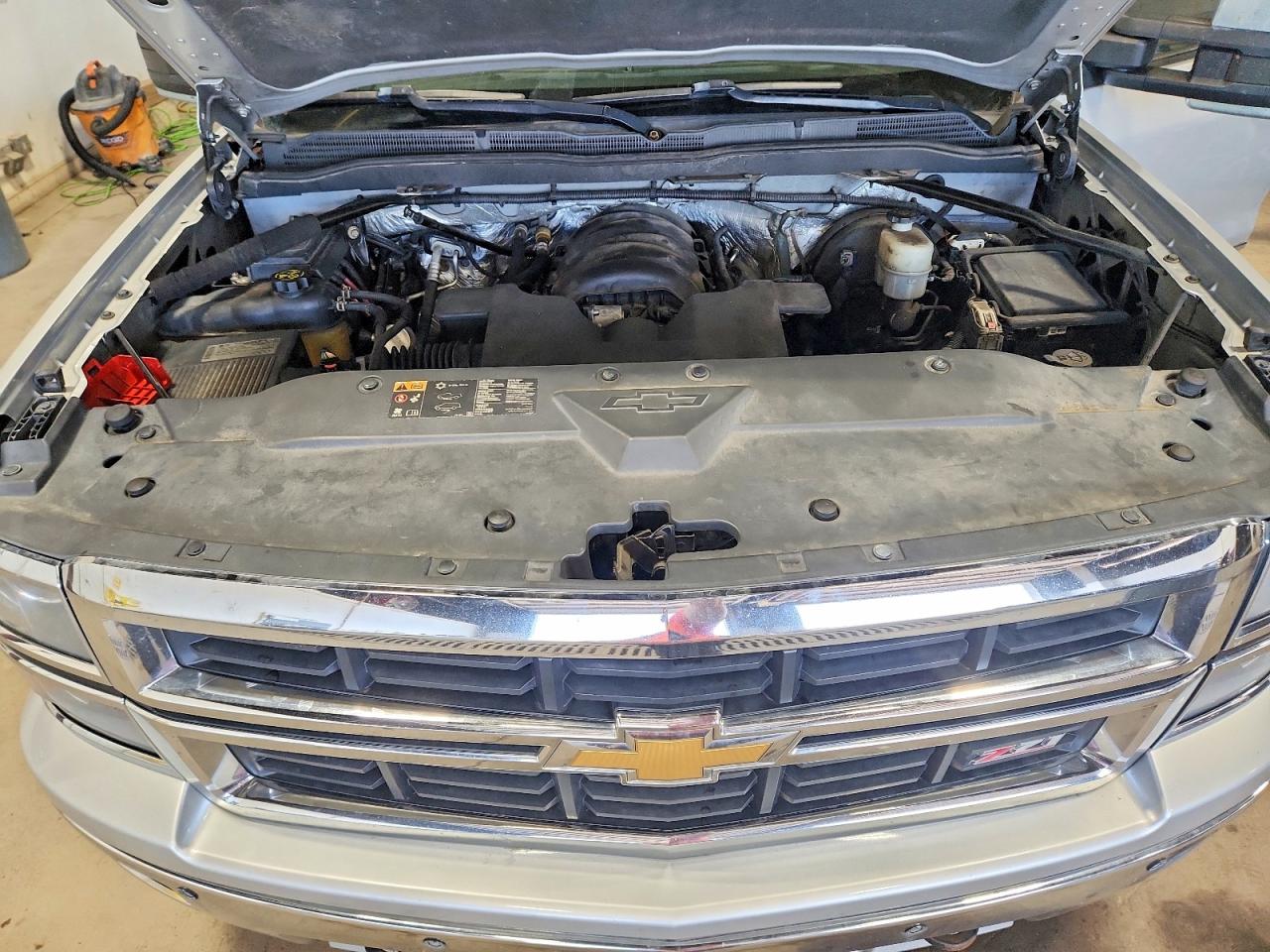 2014 Chevrolet Silverado K1500 Ltz Gray vin: 1GCVKSEJXEZ331524