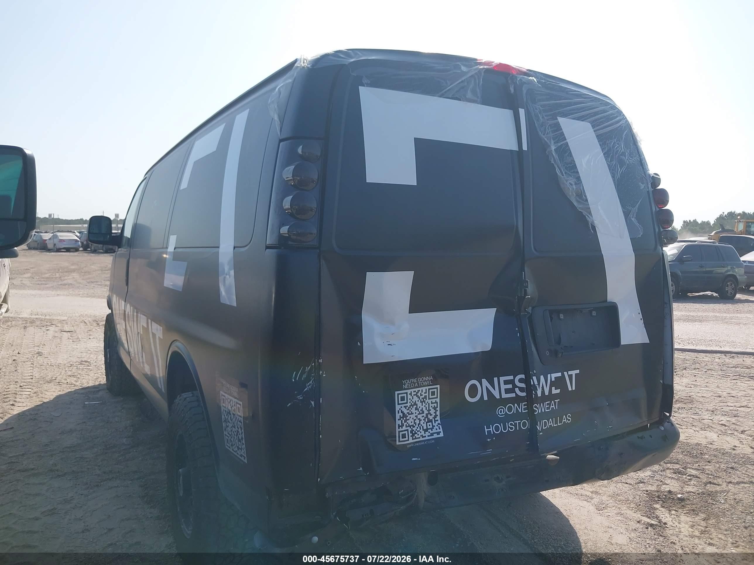 2017 Chevrolet Express 2500 Work Van Черный vin: 1GCWGAFF8H1128631